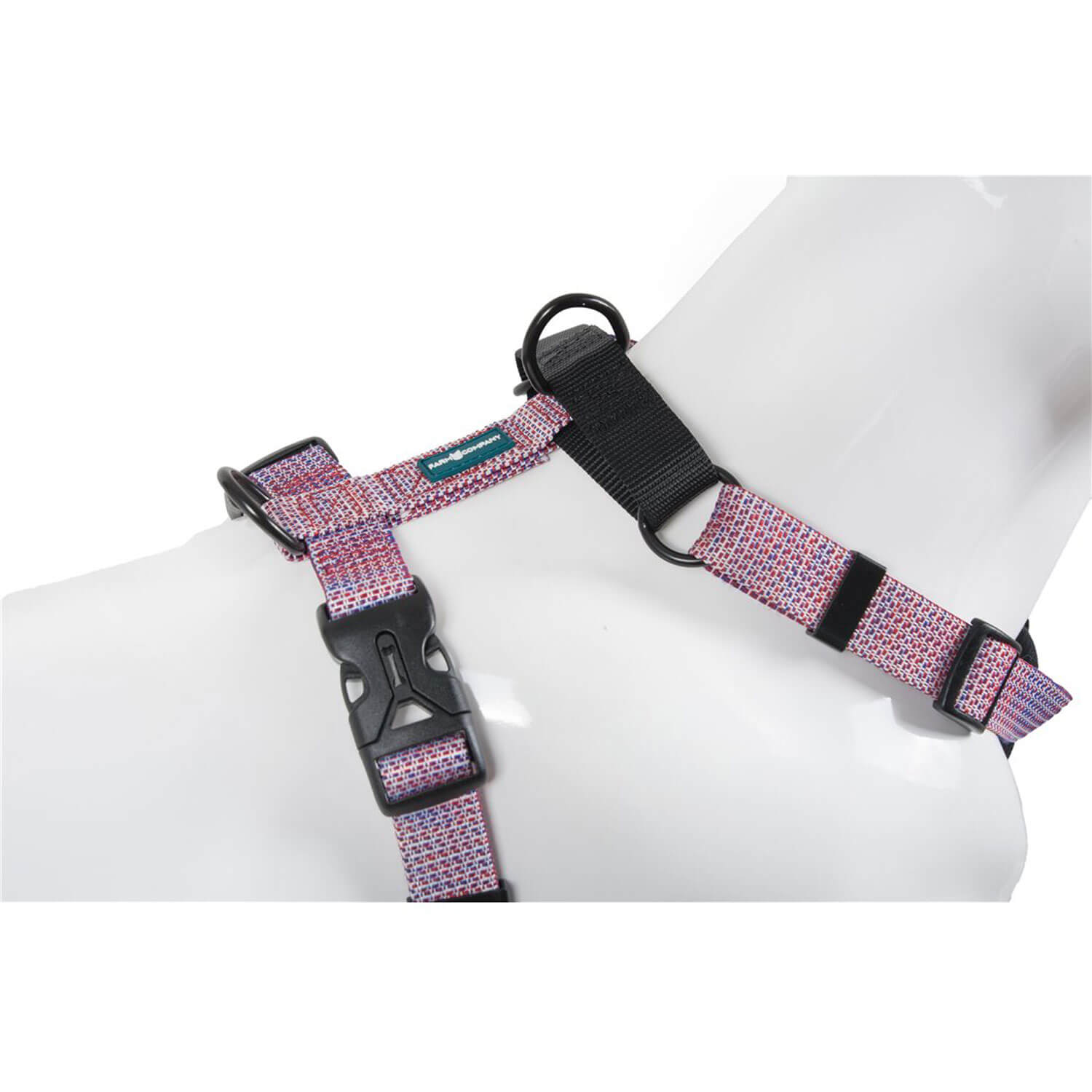 *PETTORINA NYLON DELUXE S 15MMX40 53CM BORDEAUX