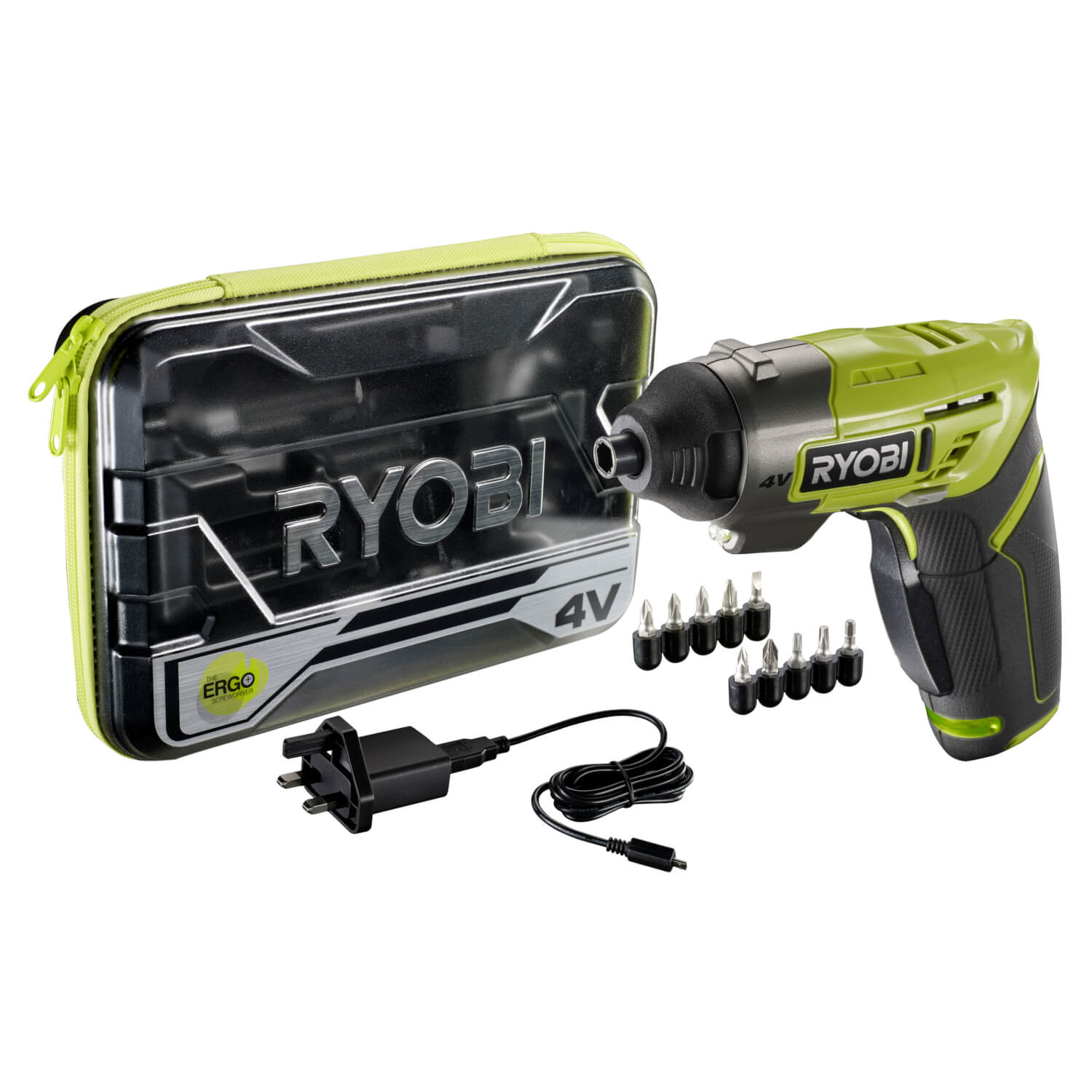 *AVVITAT.ERGONOMICO 4V 1B 1.5AH C/AC