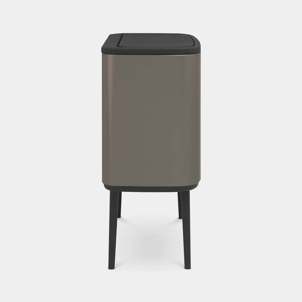 PATTUMIERA BO TOUCH BIN 11+23LT PLATINO