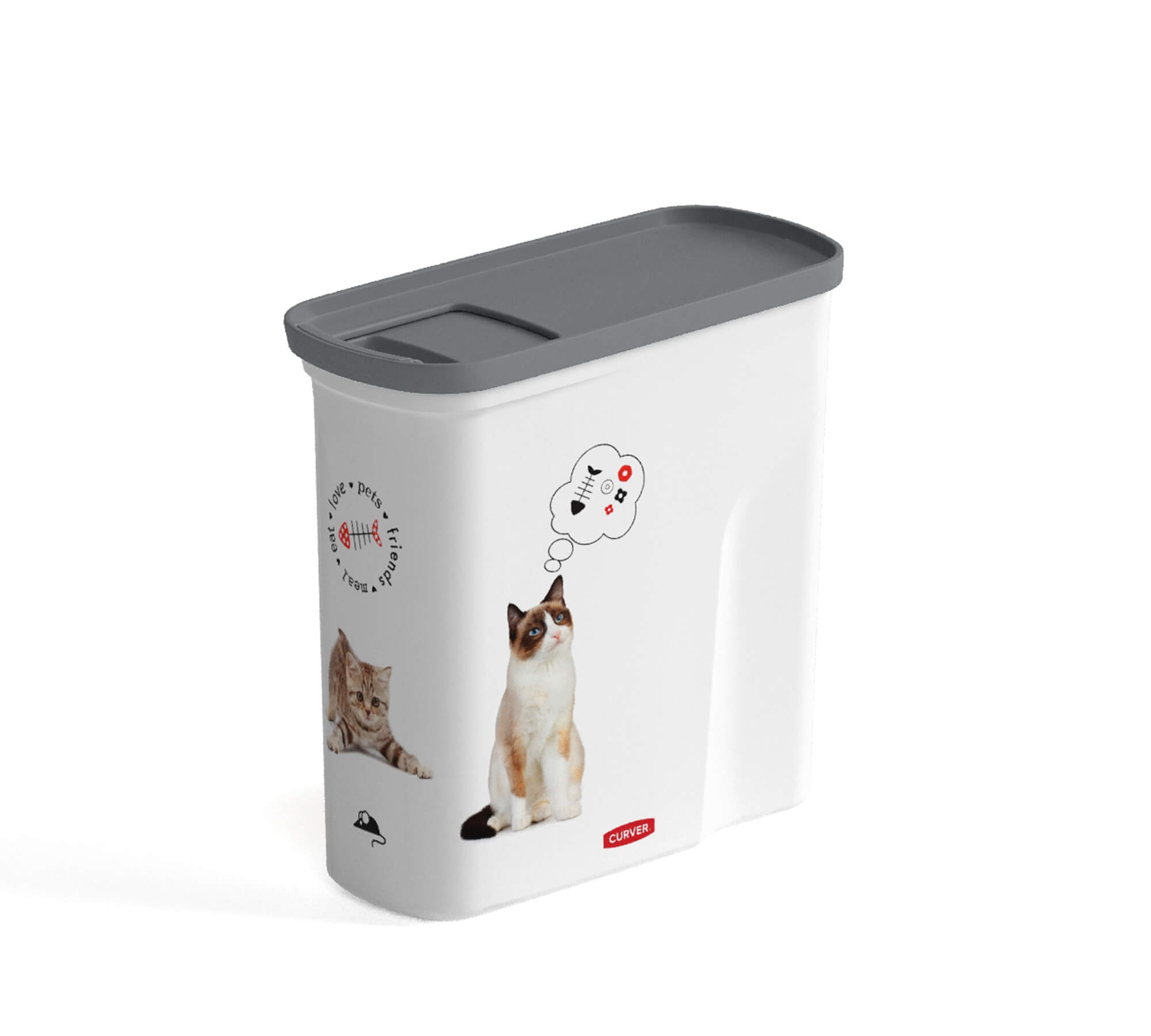 *PORTA CROCCHETTE GATTO KG.1 CM.21X9 H.19