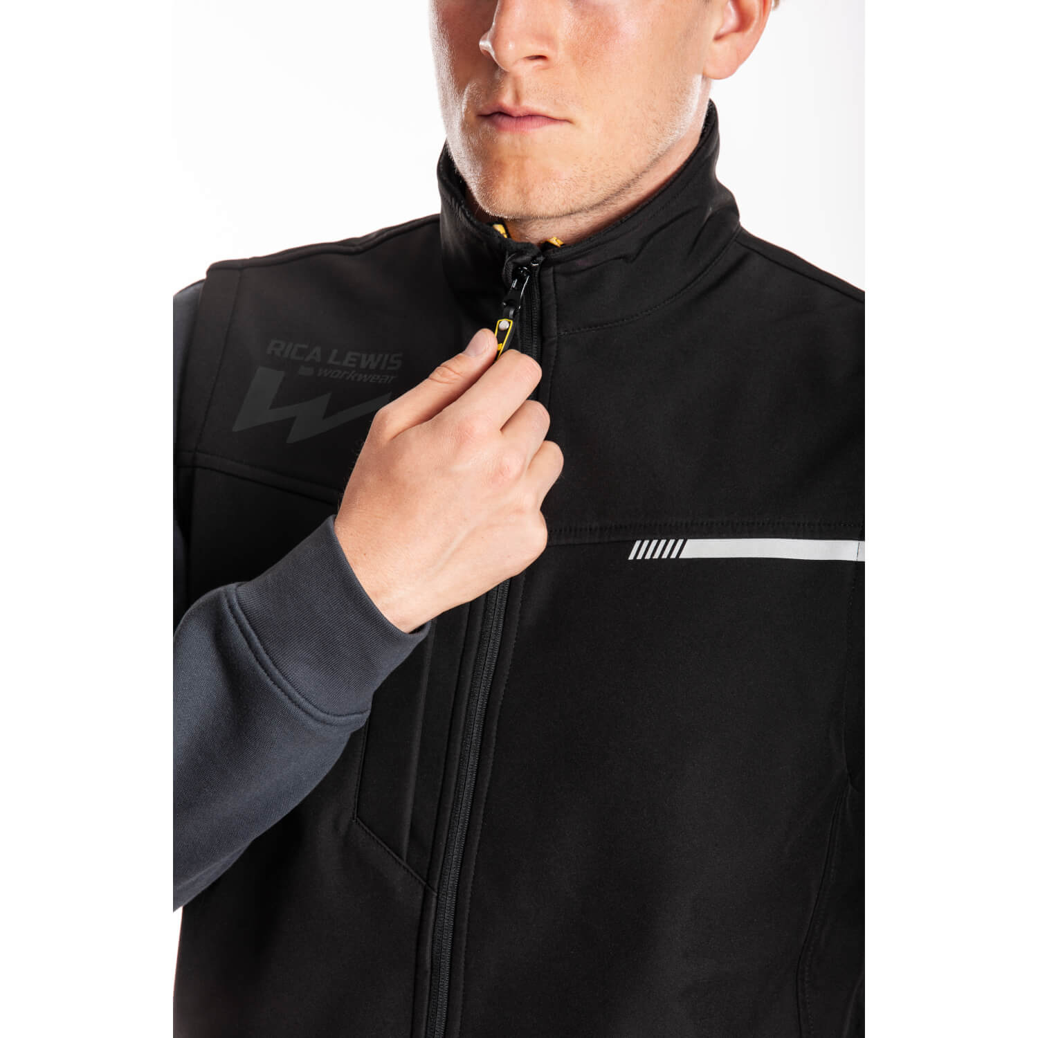 *GILET SOFTSHELL EASY NERO TG.M