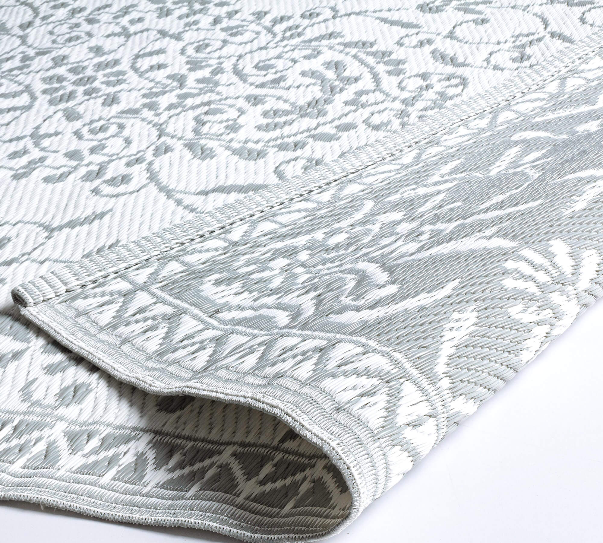 *TAPPETO ANSEDONIA BIANCO-GRIGIO CM.120X180