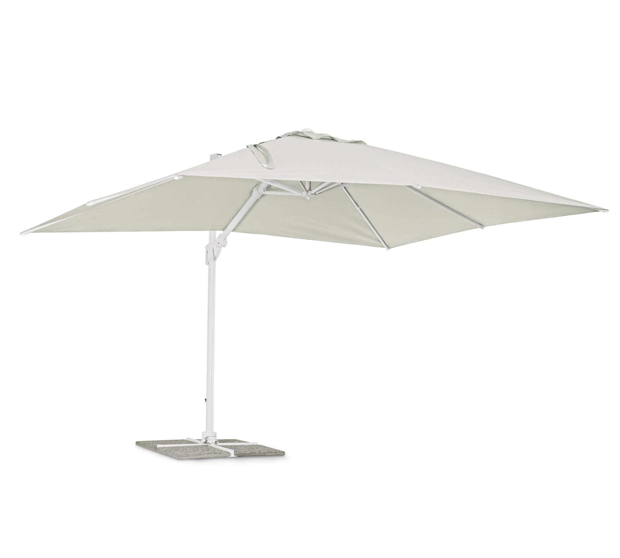 OMBRELLONE BRACCIO EDEN 3X4 BIANCO-NATURALE