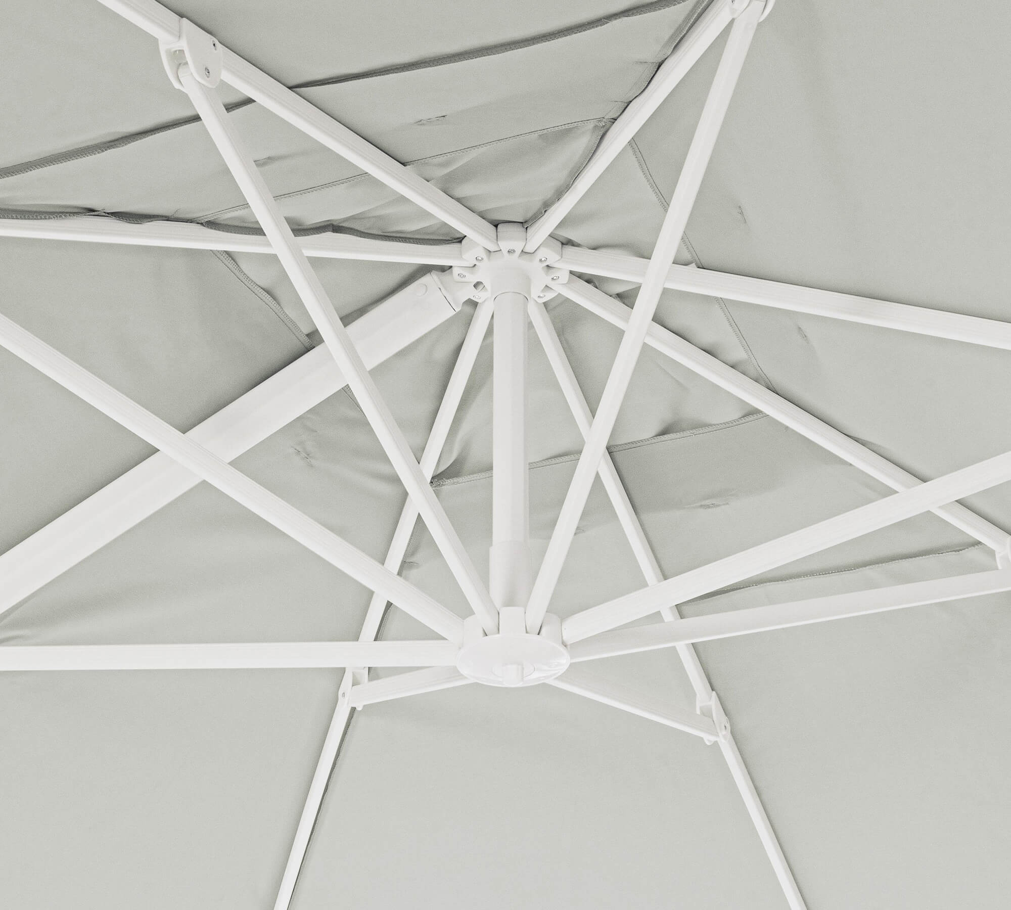 OMBRELLONE BRACCIO EDEN 3X4 BIANCO-NATURALE