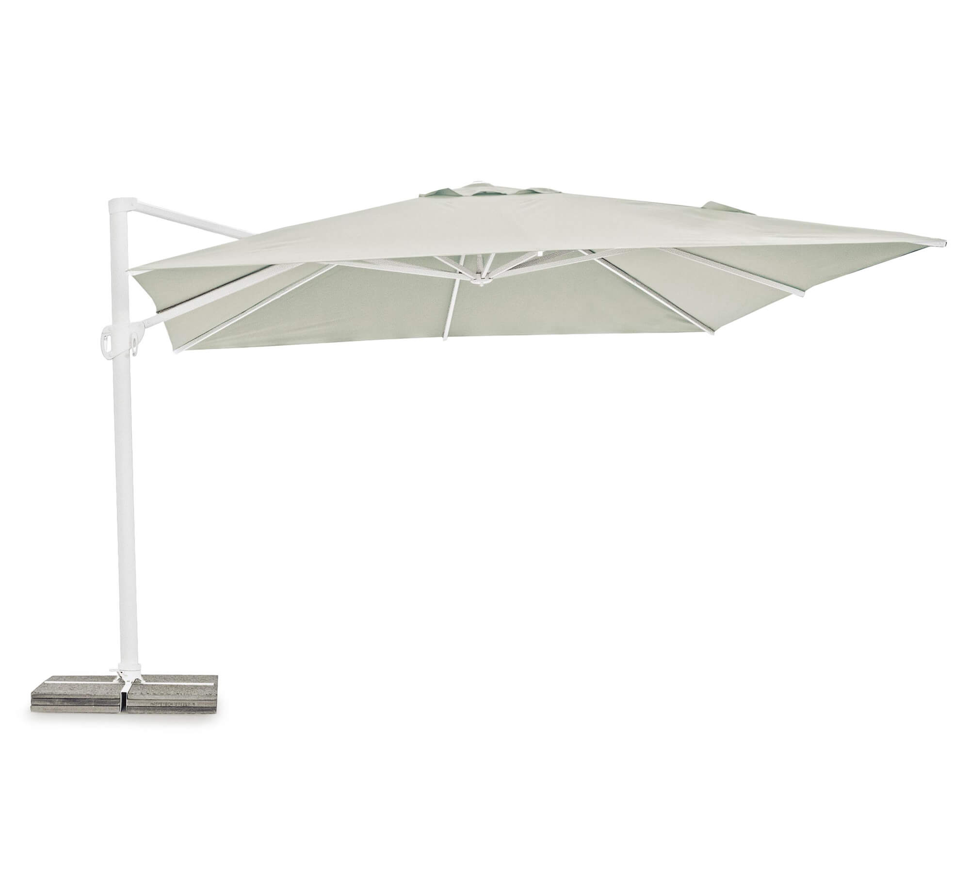OMBRELLONE BRACCIO EDEN 4X4 BIACO-NATURALE