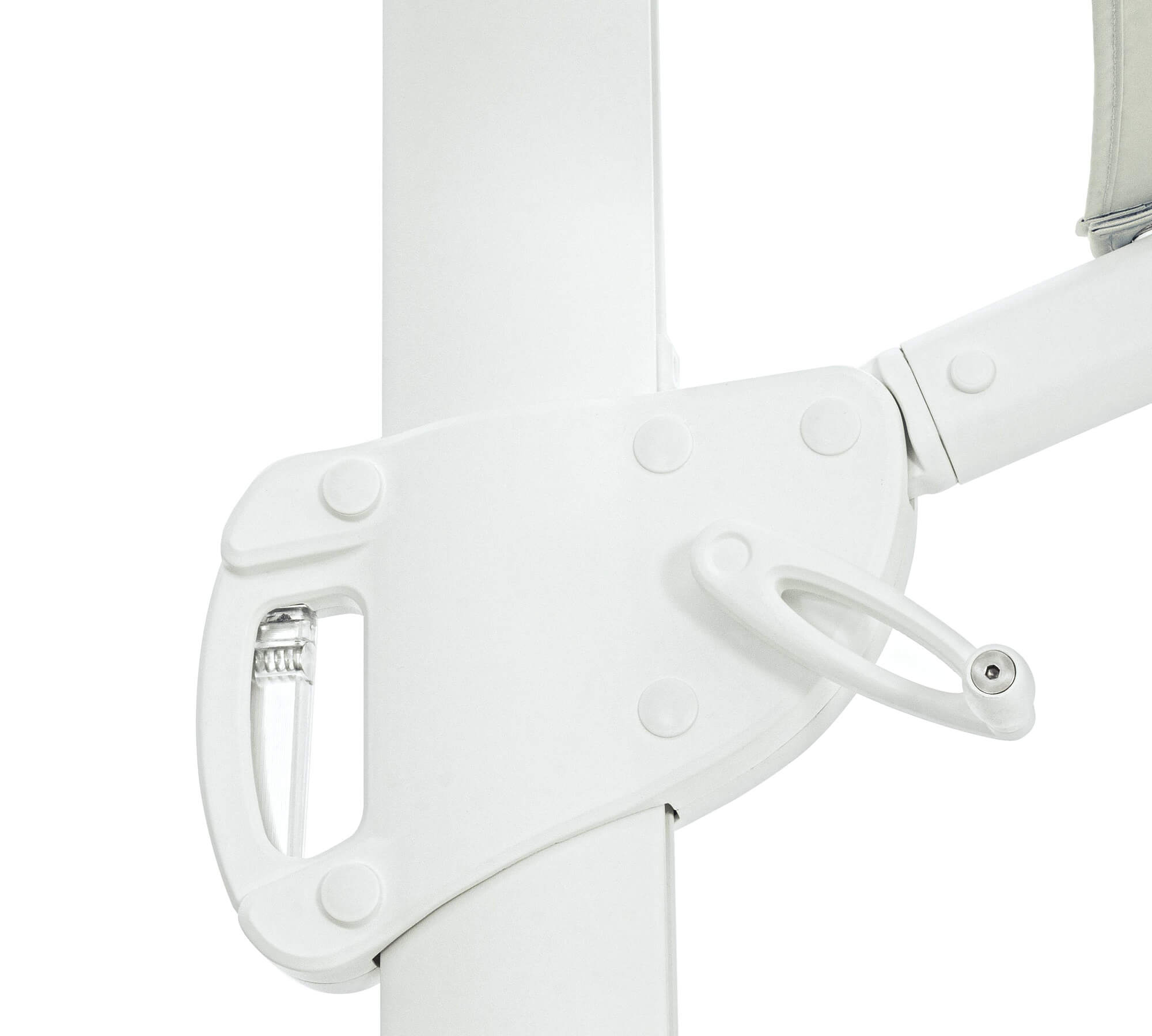 OMBRELLONE BRACCIO EDEN 4X4 BIACO-NATURALE