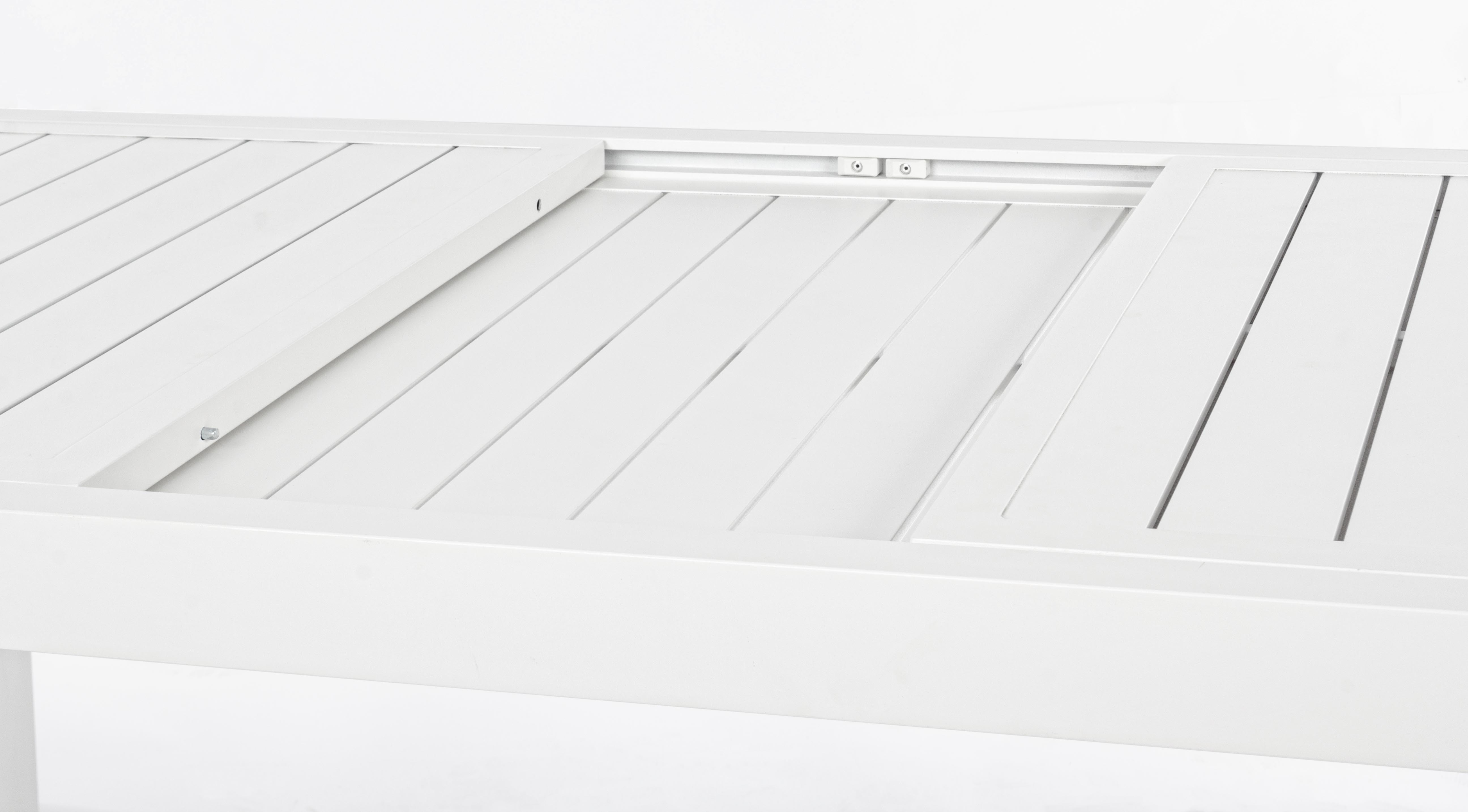 TAVOLO ALL.HILDE CM.160-240X90 BIANCO