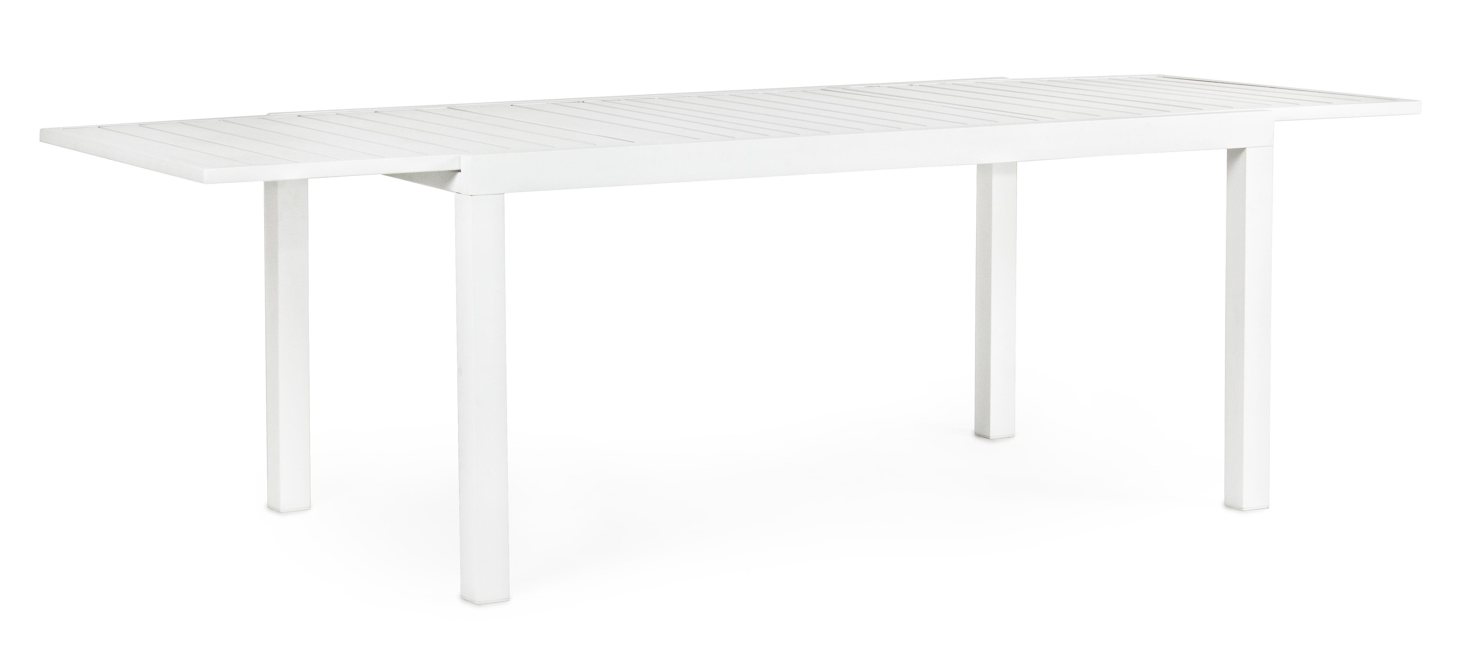 TAVOLO ALL.HILDE CM.160-240X90 BIANCO