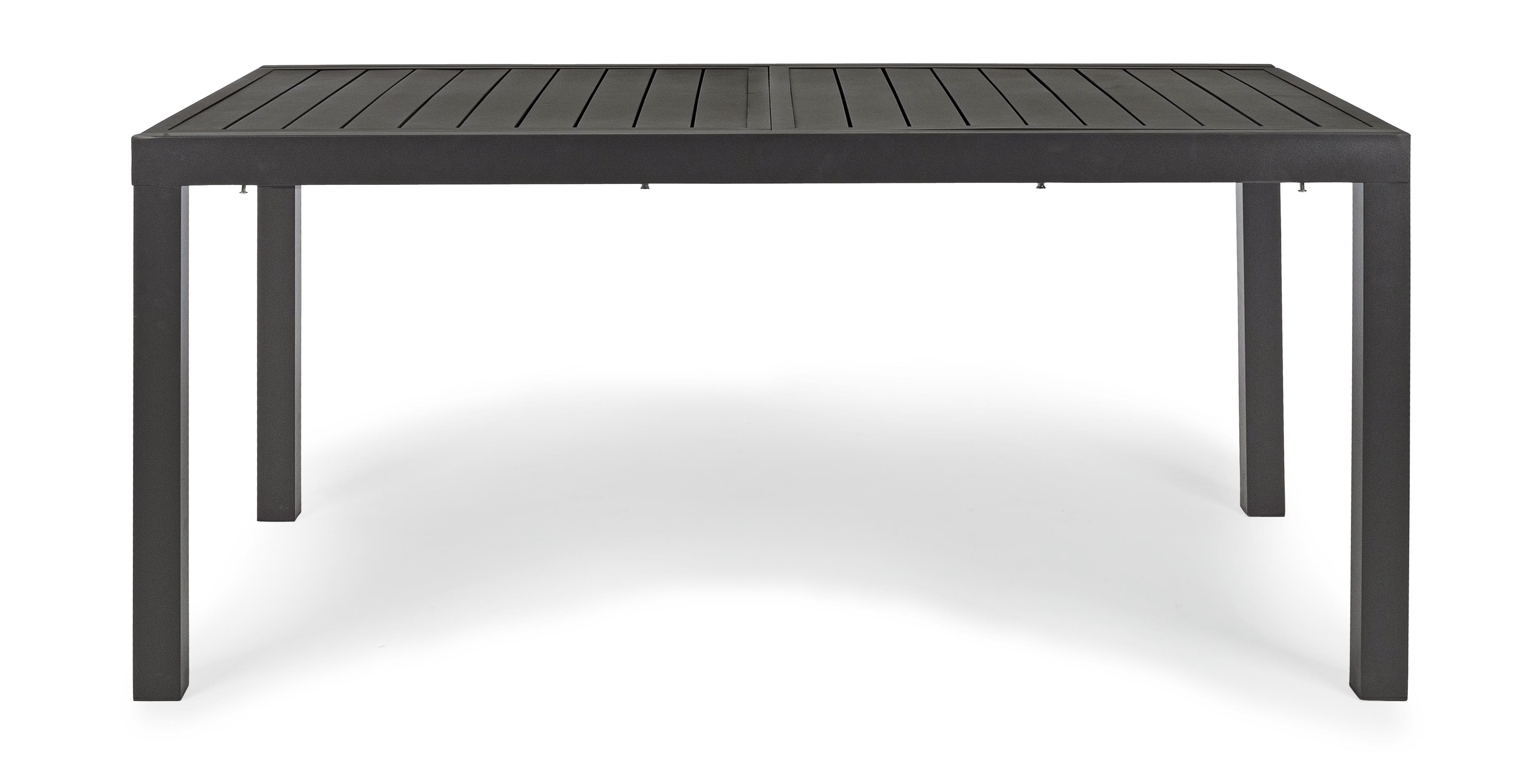 TAVOLO ALL.HILDE CM.160-240X90 ANTRACITE