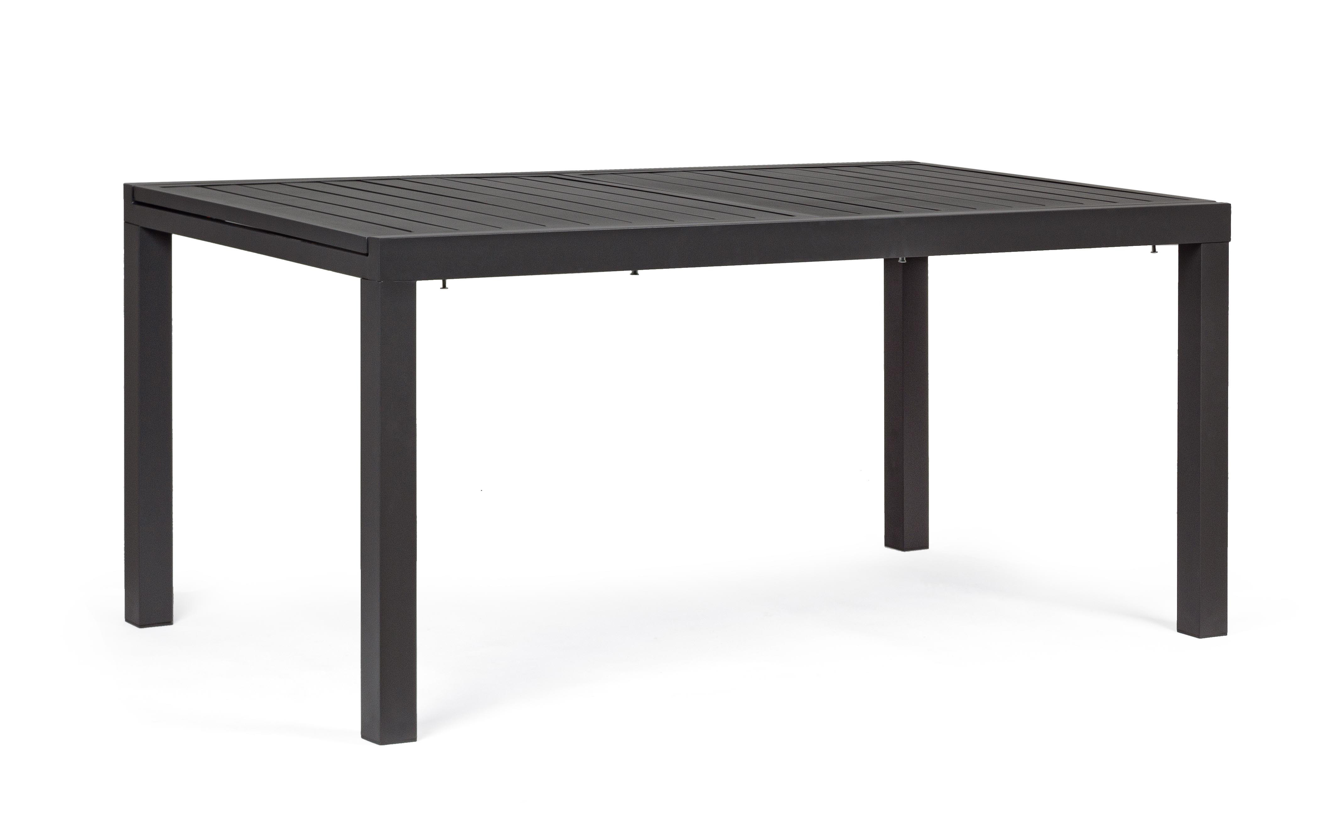TAVOLO ALL.HILDE CM.160-240X90 ANTRACITE