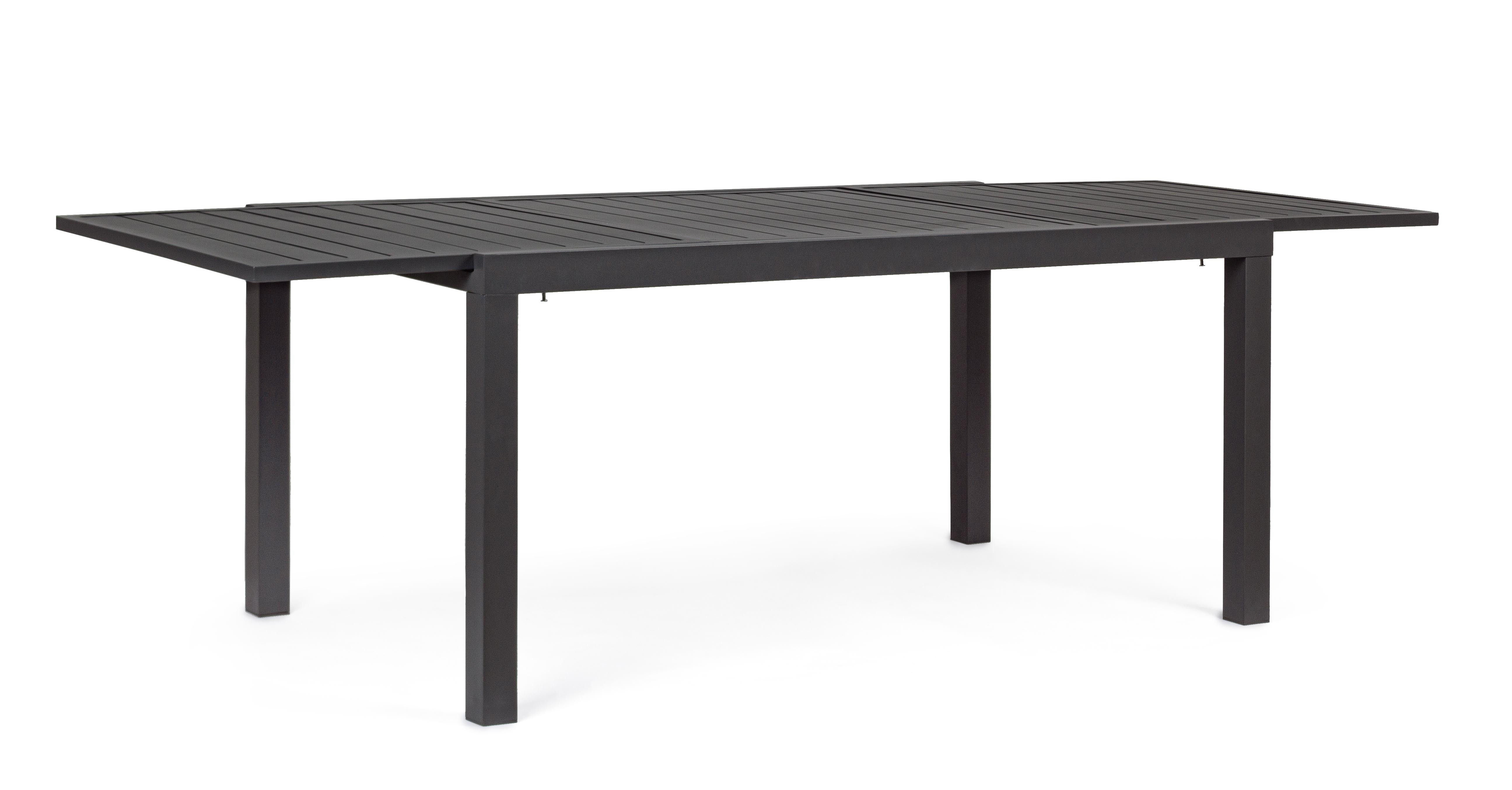 TAVOLO ALL.HILDE CM.160-240X90 ANTRACITE