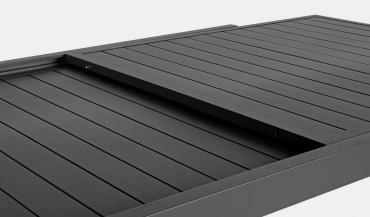 TAVOLO ALL.HILDE CM.200-300X100 ANTRACITE