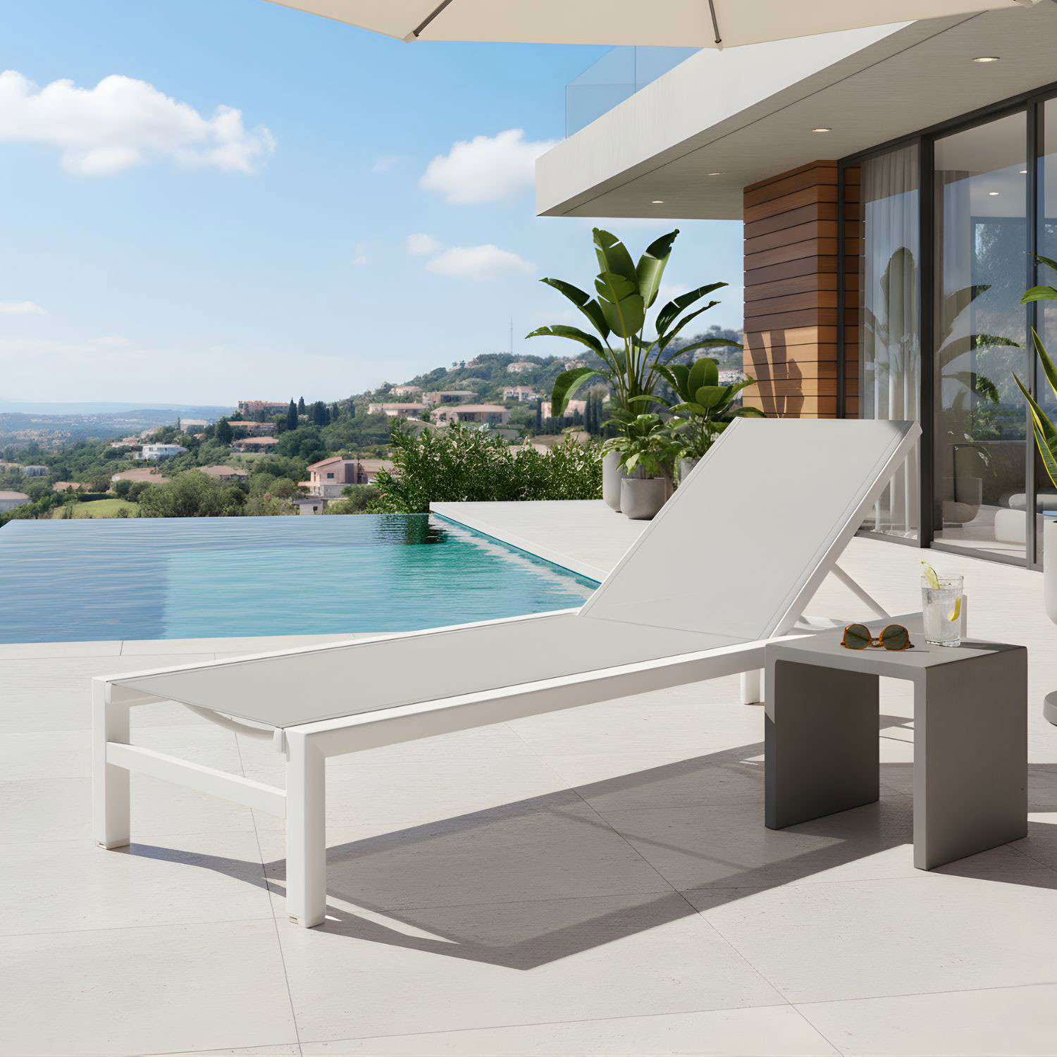 LETTINO SKIPPER CON RUOTE BIANCO