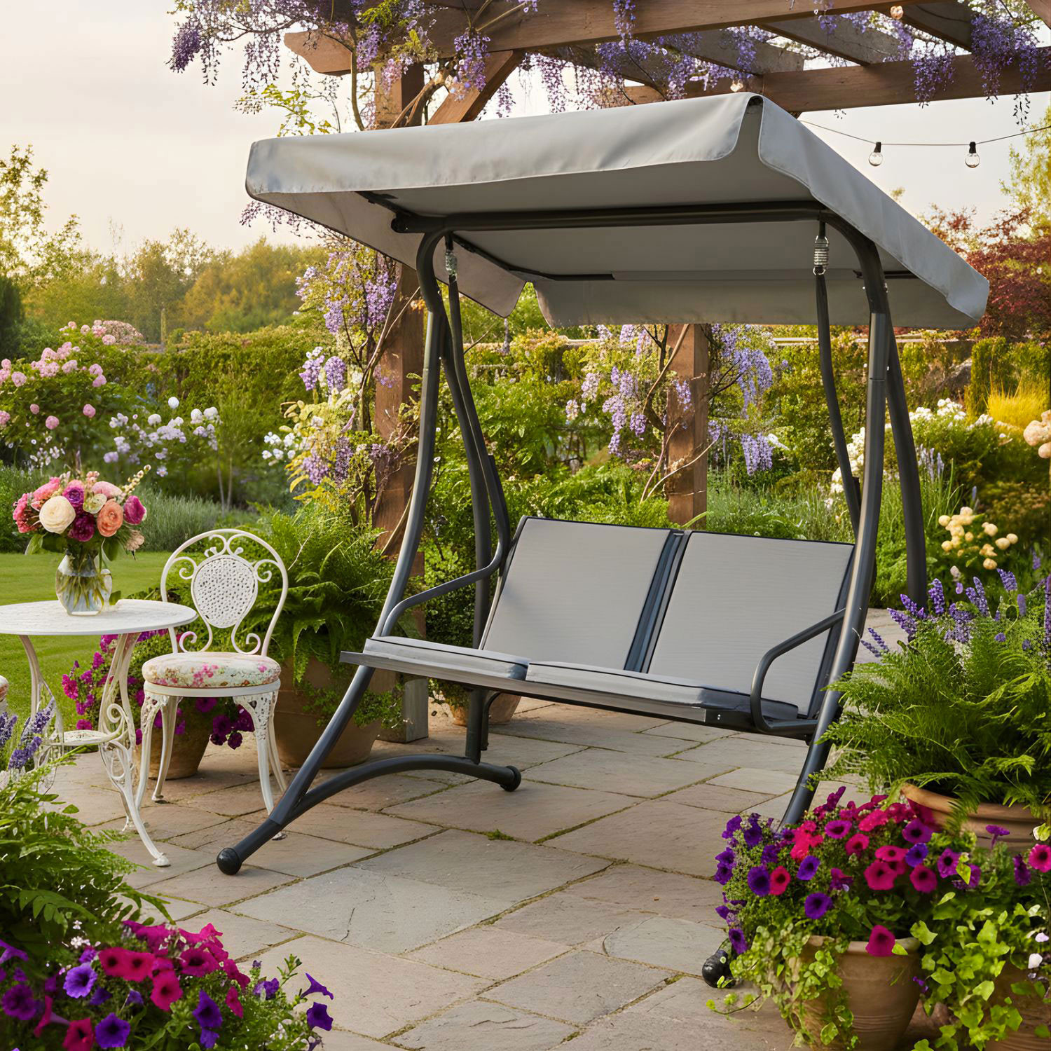 *DONDOLO 2P GRELY ANTRACITE