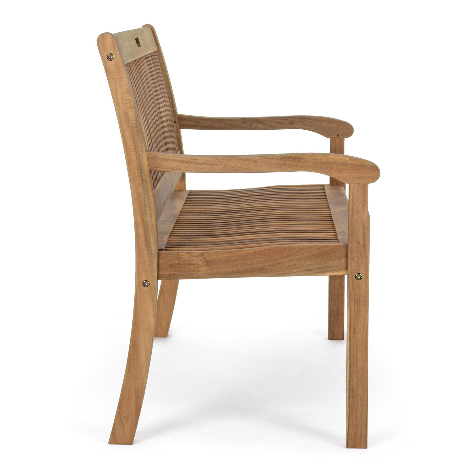 PANCA IN LEGNO 2 POSTI CM.120