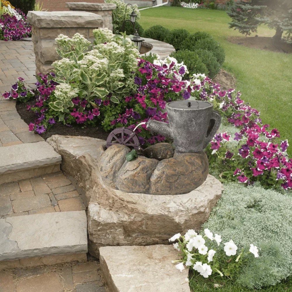 FONTANA SOLARE CM.25.5X48.5X34.5 NATURAL