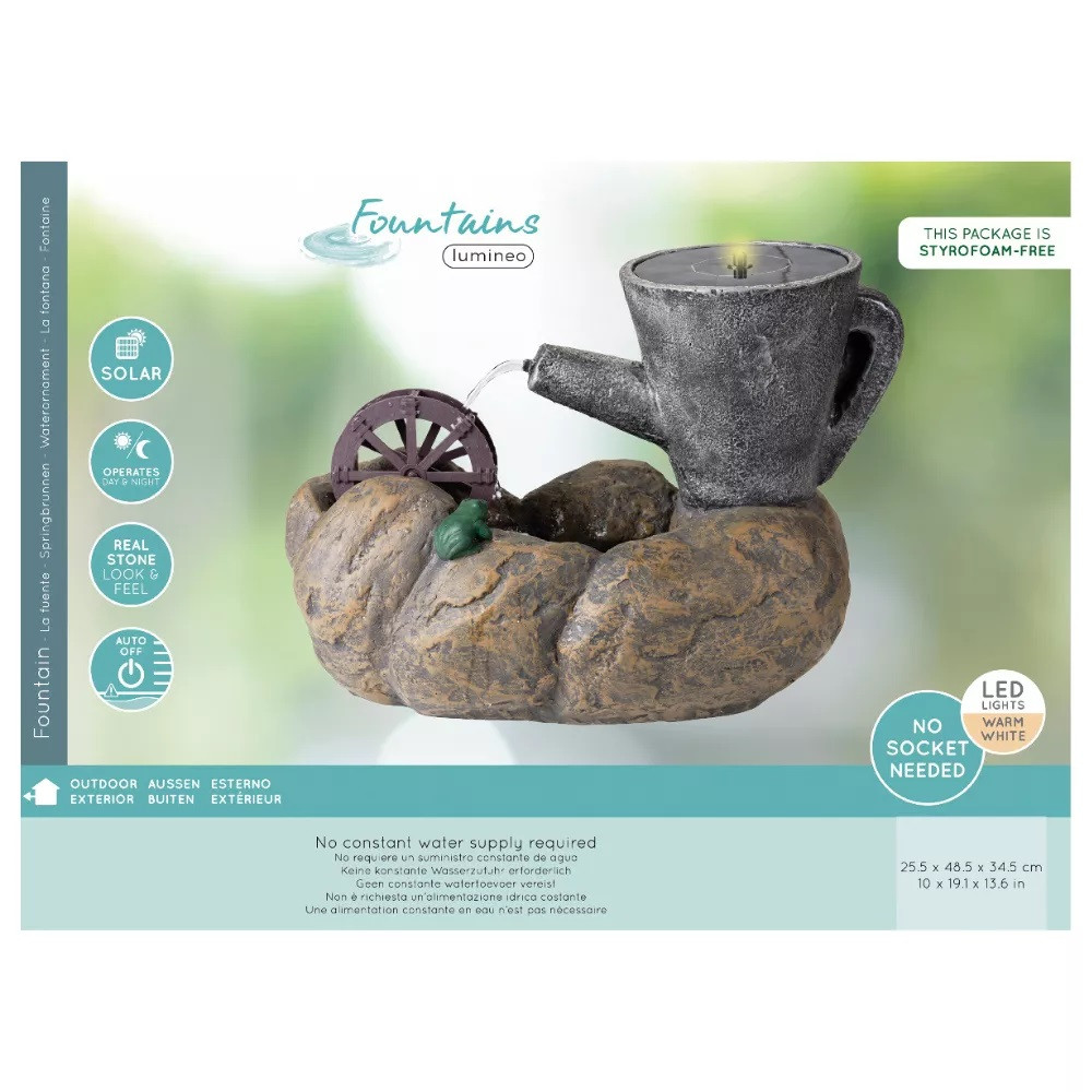 FONTANA SOLARE CM.25.5X48.5X34.5 NATURAL