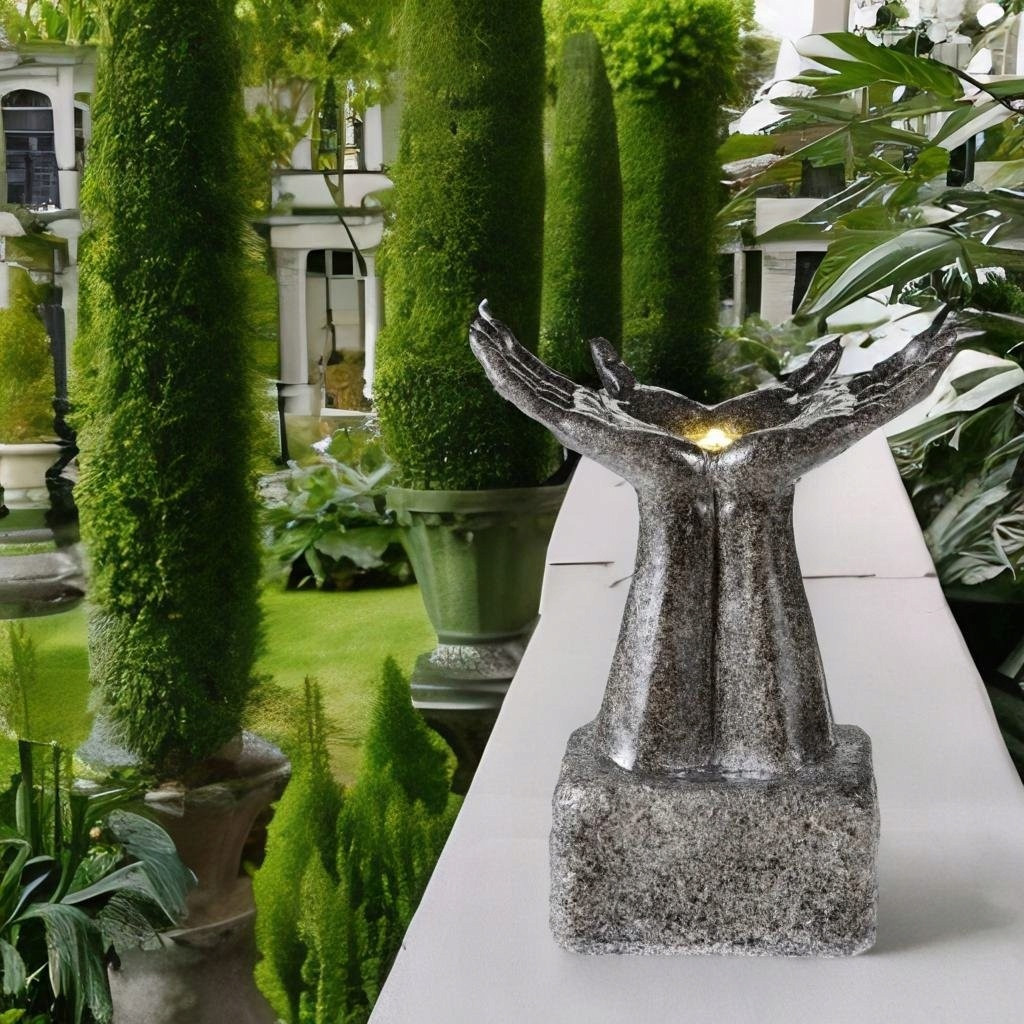 FONTANA MANI POLIRSINA CM.28X60H ANTRACITE