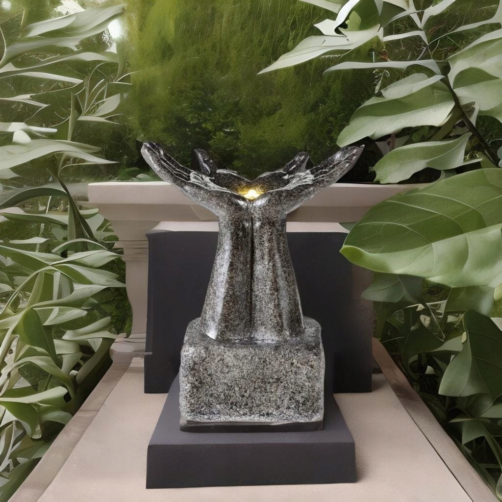 FONTANA MANI POLIRSINA CM.28X60H ANTRACITE