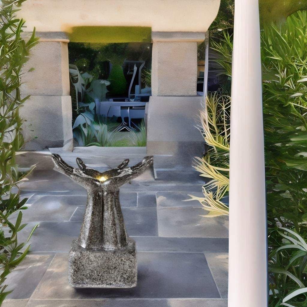 FONTANA MANI POLIRSINA CM.28X60H ANTRACITE