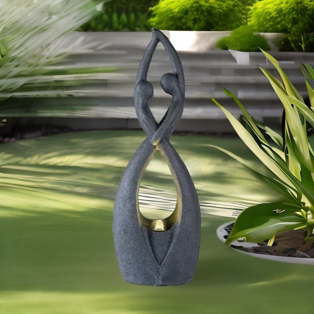 *FONTANA COPPIA ASTRATTA CM.22X80 ANTRACITE