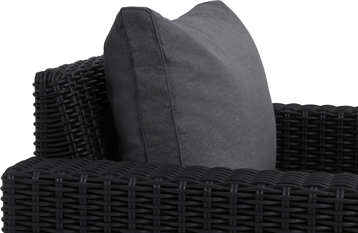 *SET 2 POLTRONE CALIFORNIA GRAFITE CON CUSCINO