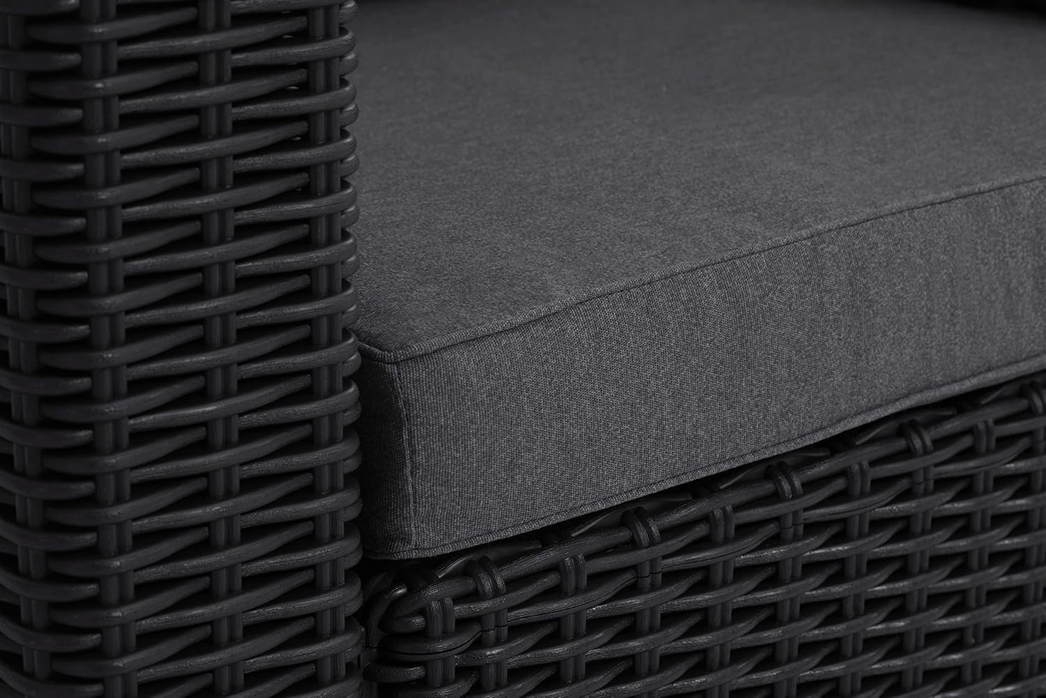 *SET 2 POLTRONE CALIFORNIA GRAFITE CON CUSCINO