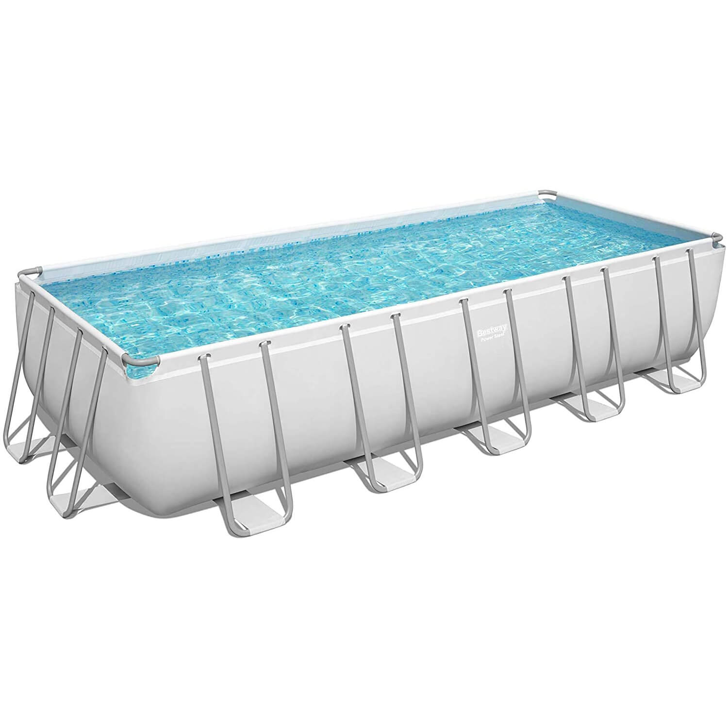 POWER STEEL PISCINA 640X274X132 CON POMPA A SABBIA