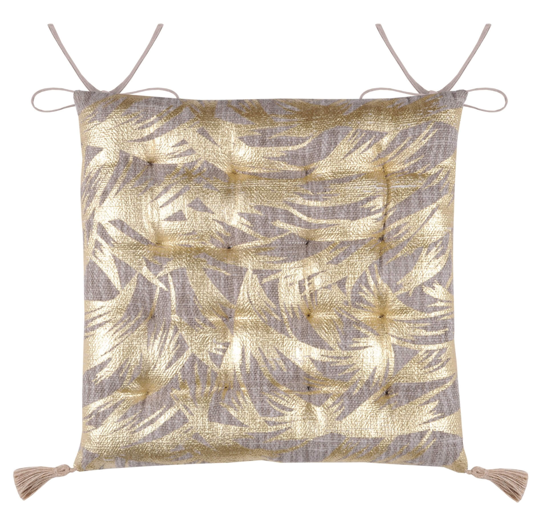 *CUSCIN MALDIVES GALETTE 40X40 ORO