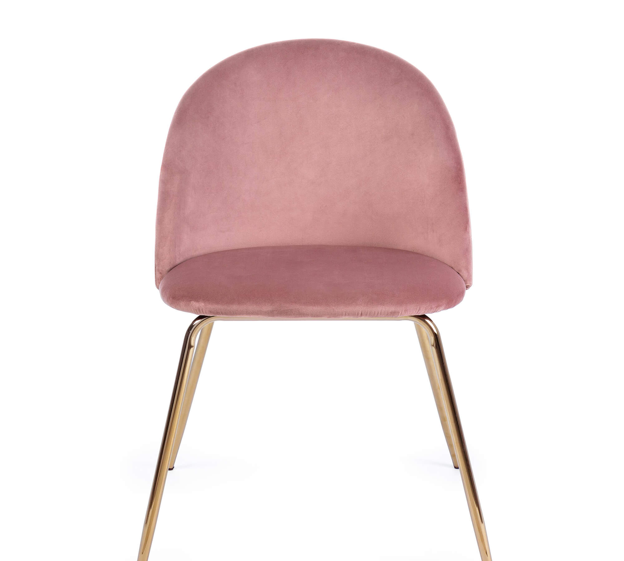 SEDIA TANYA VELLUTO ROSA