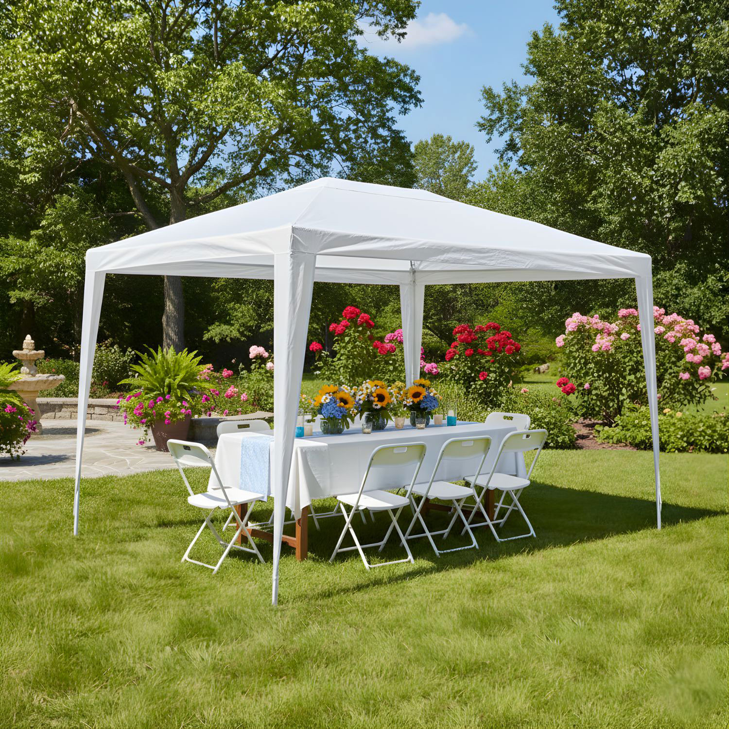 GAZEBO MACON MT.3X4 BIANCO