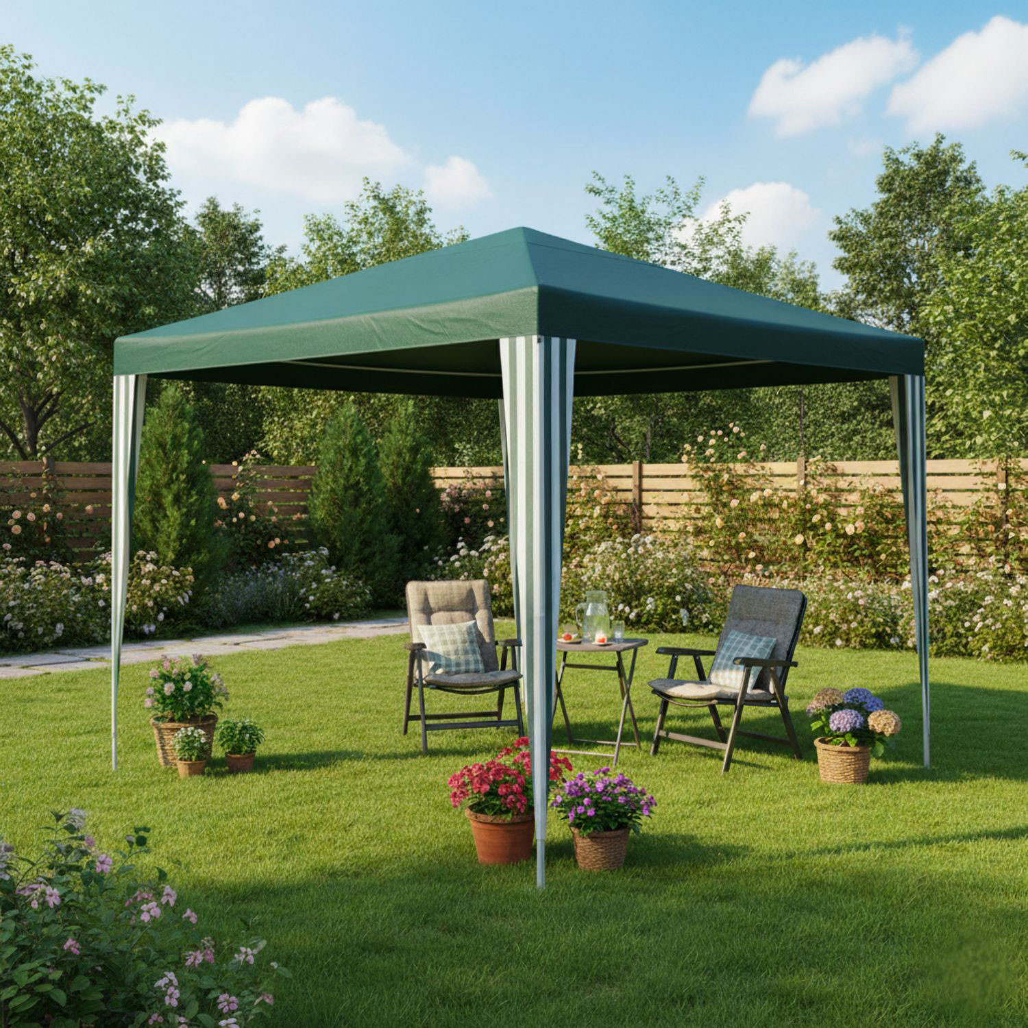 GAZEBO MACON MT.3X3 VERDE
