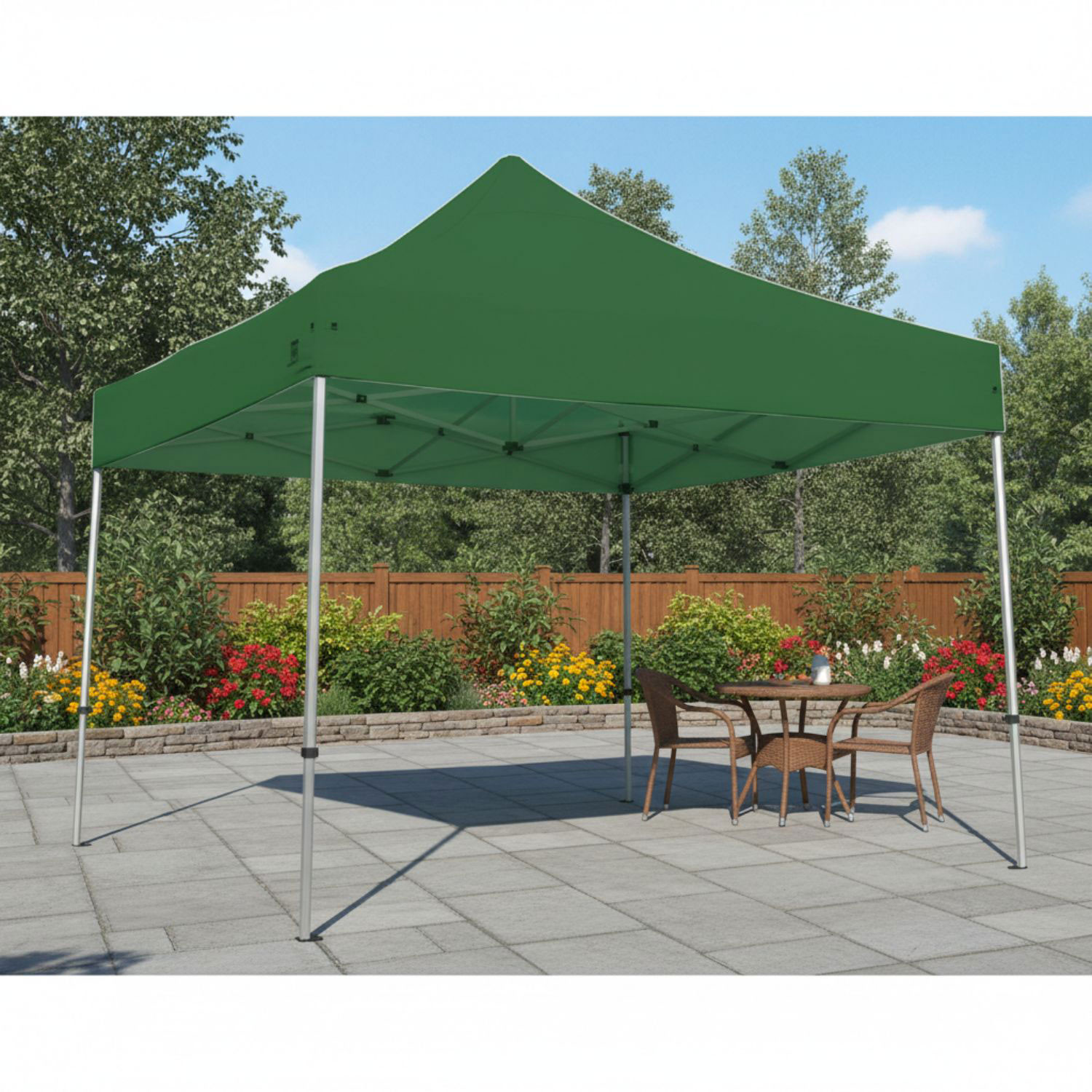 GAZEBO ESTENSIBILE VIETRI MT.3X3 VERDE