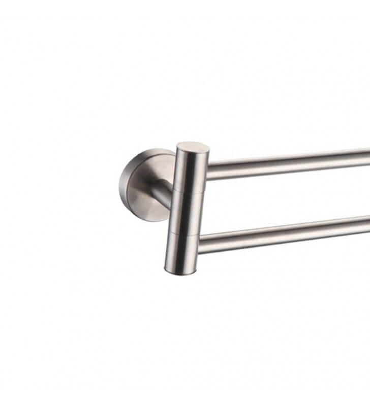 STEEL P.TA SALVIETTE SNODO IN ACCIAIO