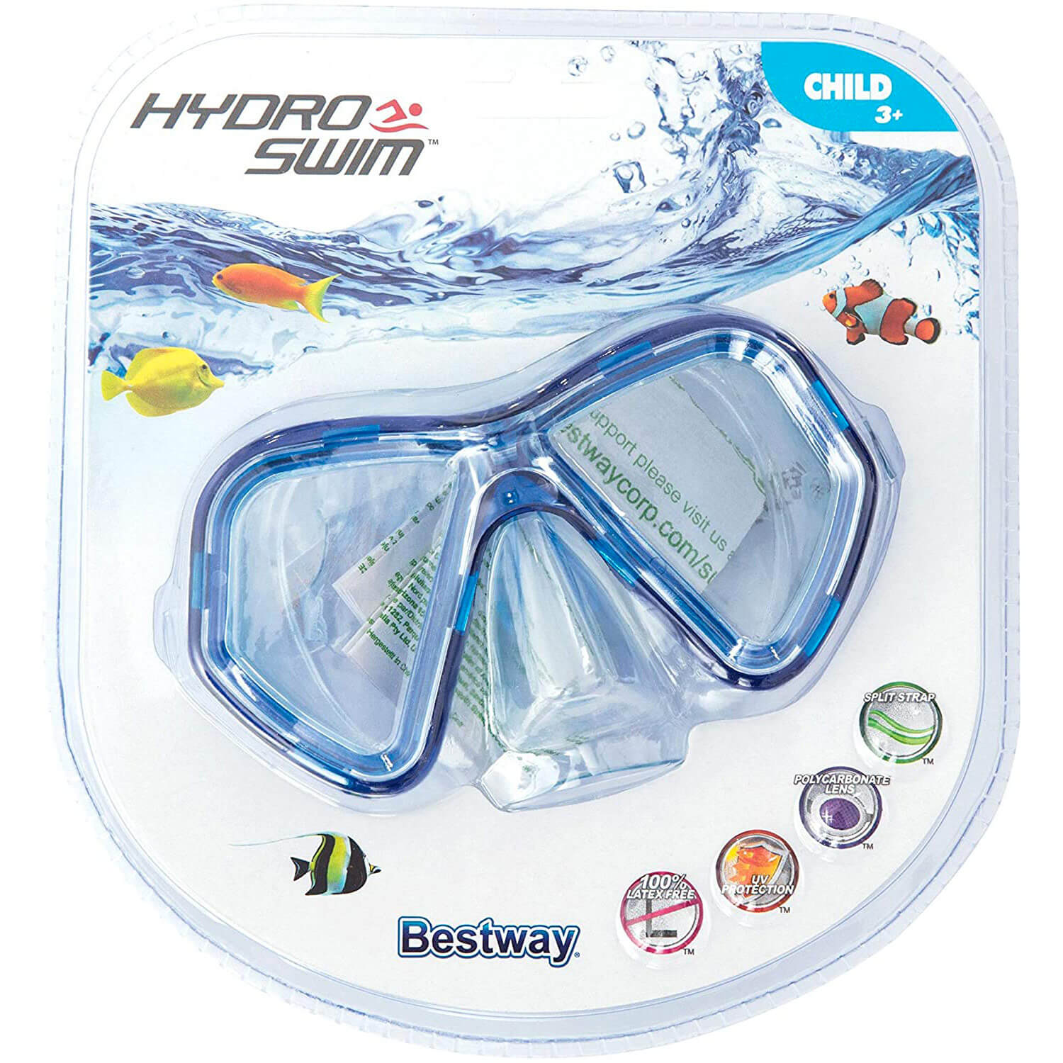 MASCHERA GILDER 3-6 ANNI COL.ASS.