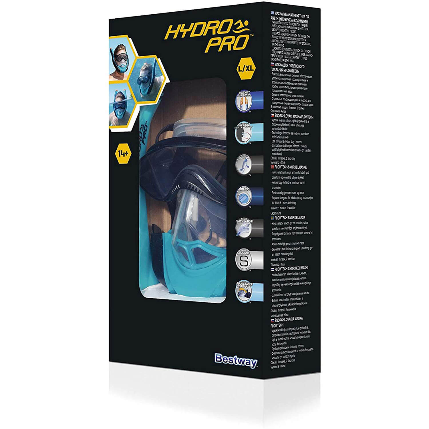 MASCHERA+BOCCAGLIO HYDRO-PRO S/M