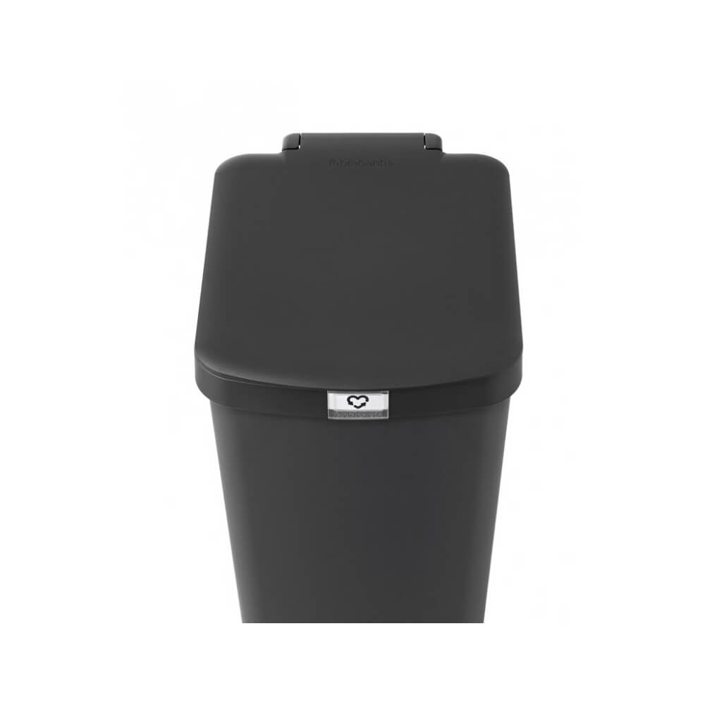 PATTUMIERA A PEDALE STEPUP 40L.DARK GREY