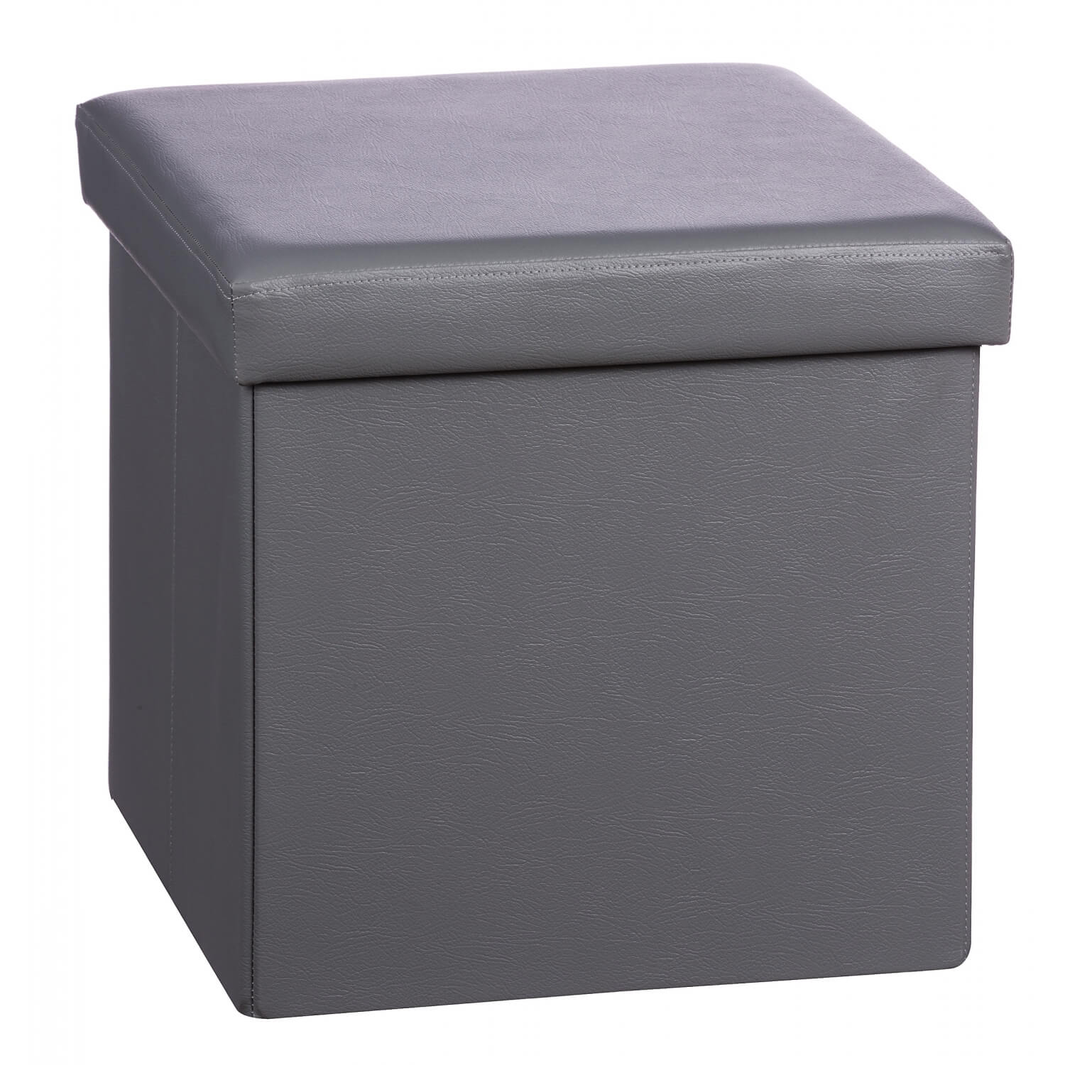 POUF PIEGHEVOLE ECOPELLE 38X38 ASS.