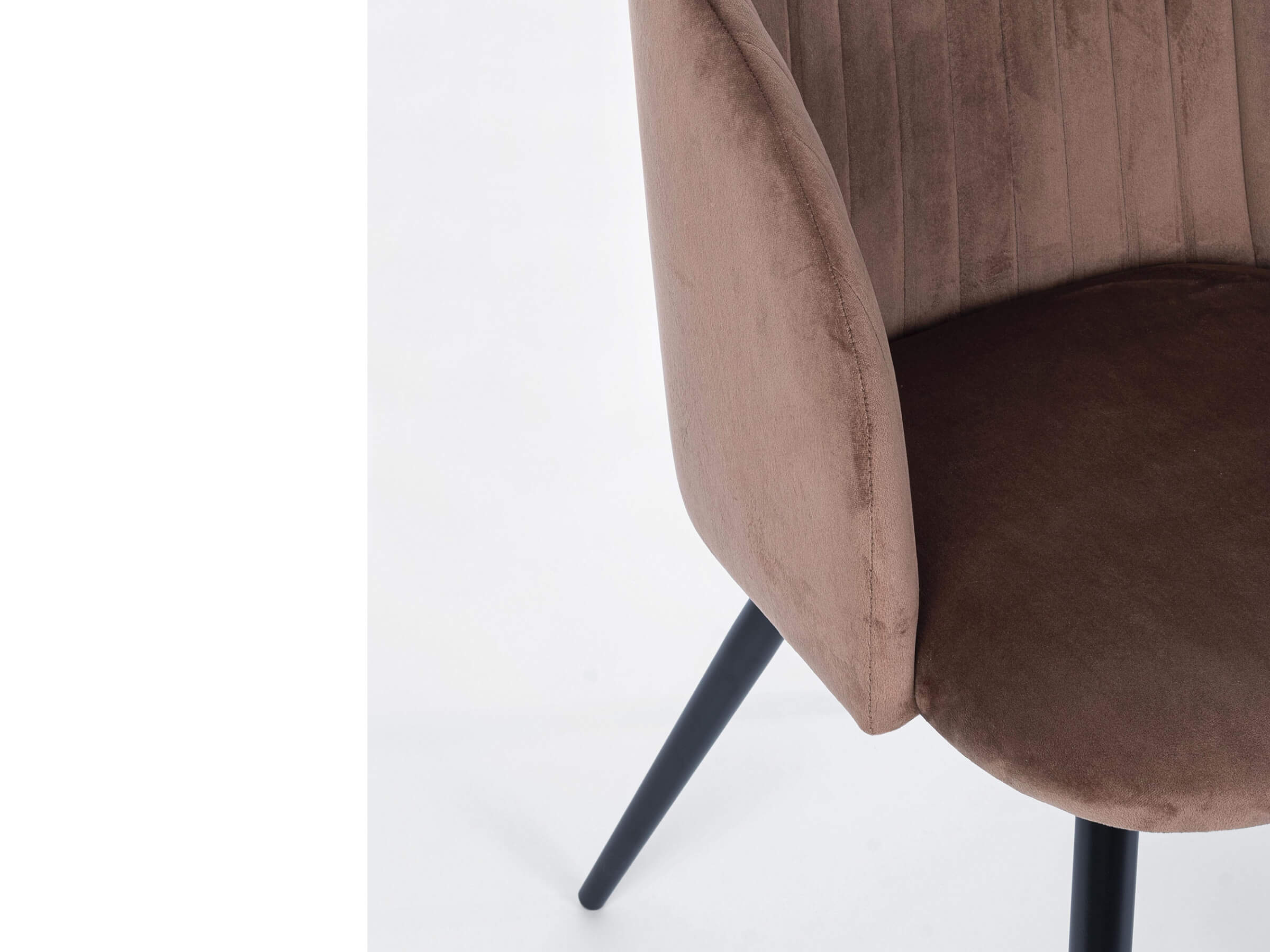 SEDIA QUEEN VELLUTO RUGGINE