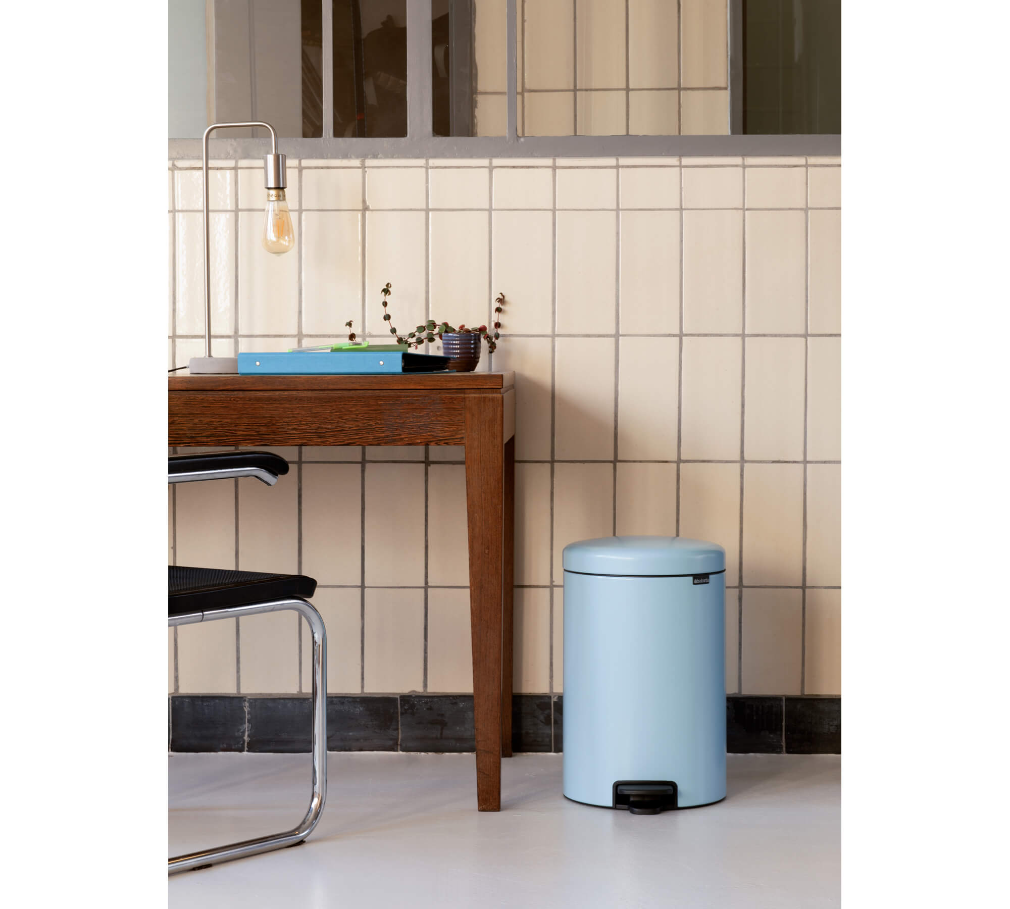 *PATTUMIERA NEWICON 20LT DREAMY BLUE