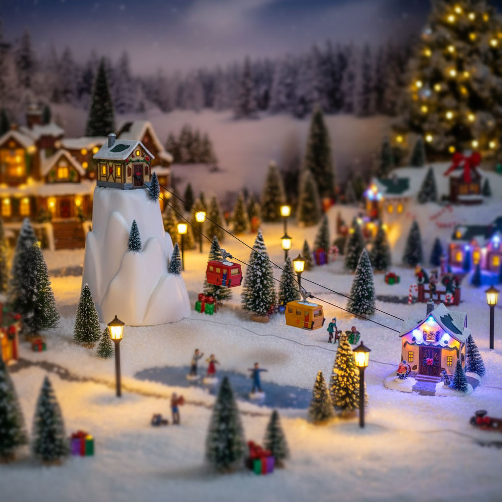 GIOSTRINA C/FUN.NATAL.C/MOV.E LUCI