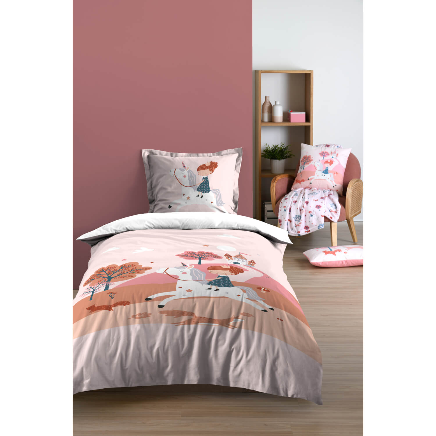 *CUSCINO ARREDO CYRIELLE CM.40X40 ROSA