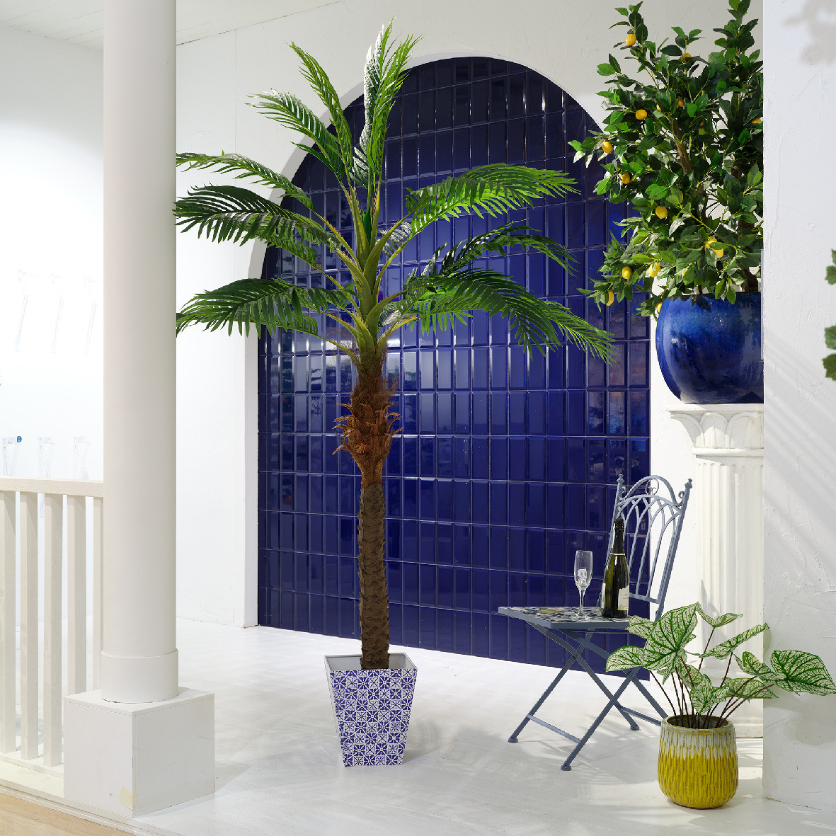 PALMA IN VASO H.230 VERDE