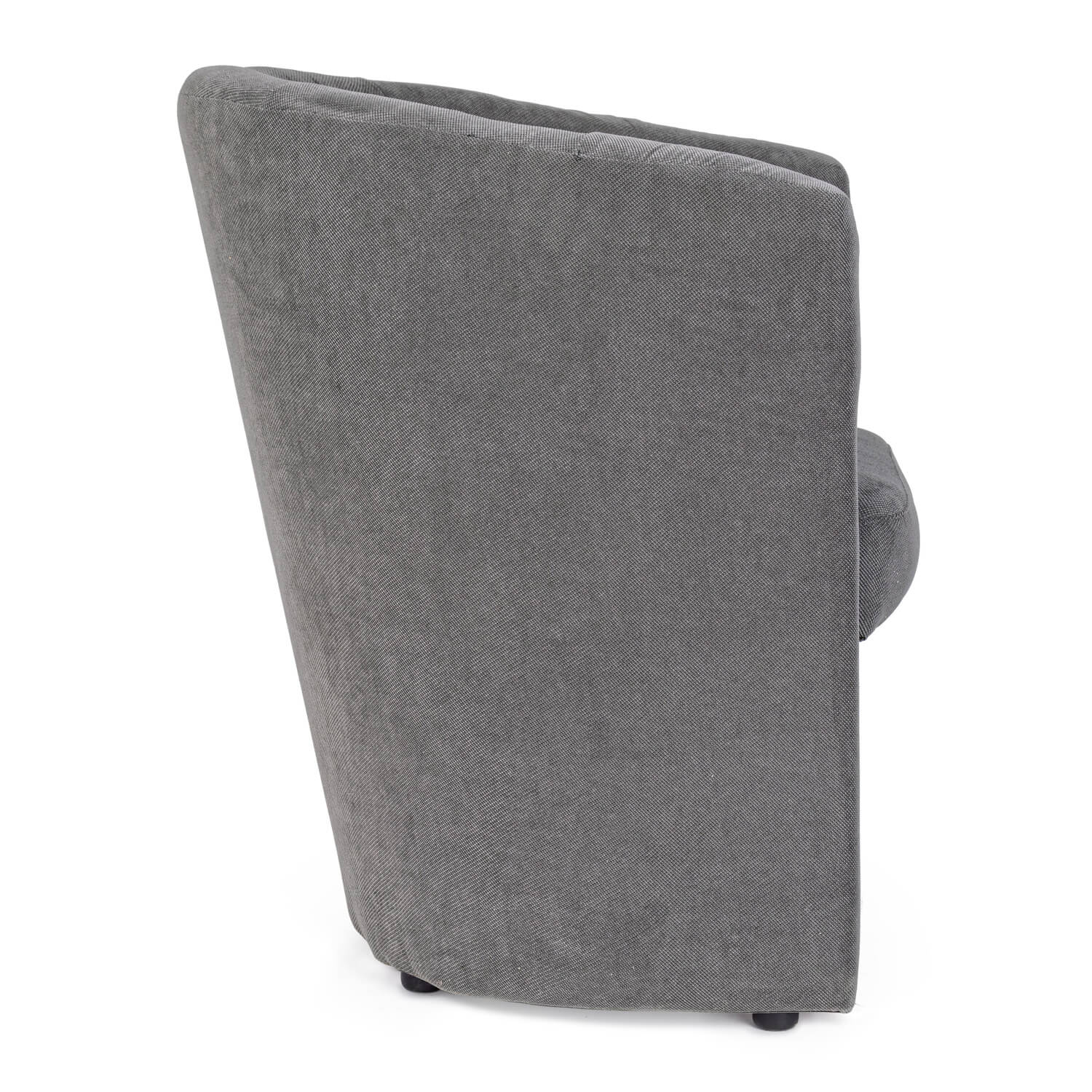 *POLTRONA BELIZE IN TESSUTO ANTRACITE