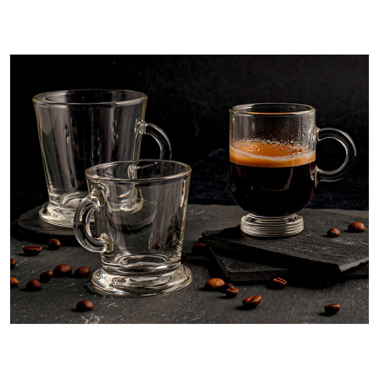 *TAZZA VETRO AMSTERDAM CHIO TRASPARENTE