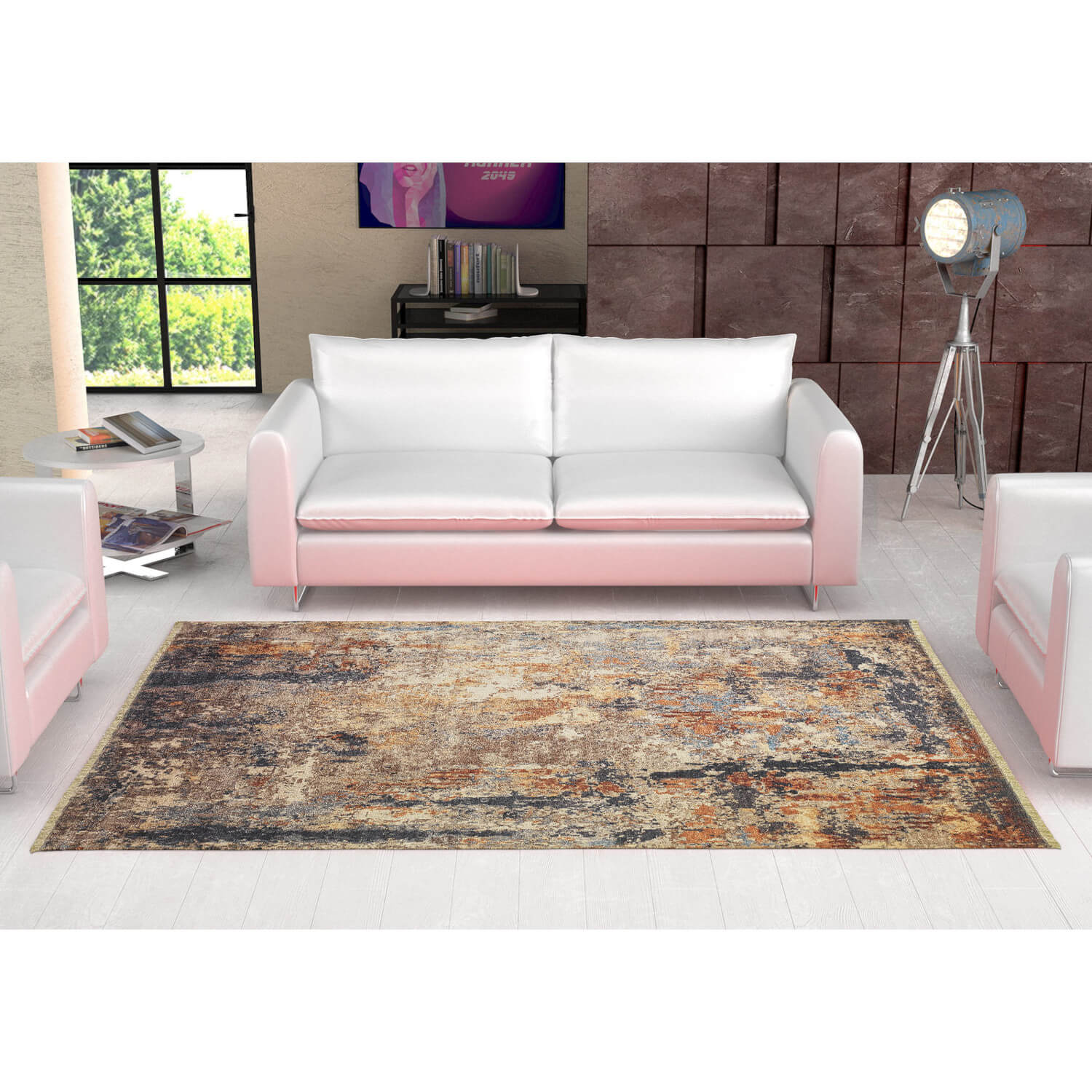 *TAPPETO AMBIENTE 140X200 ASTRATTO DIS.01