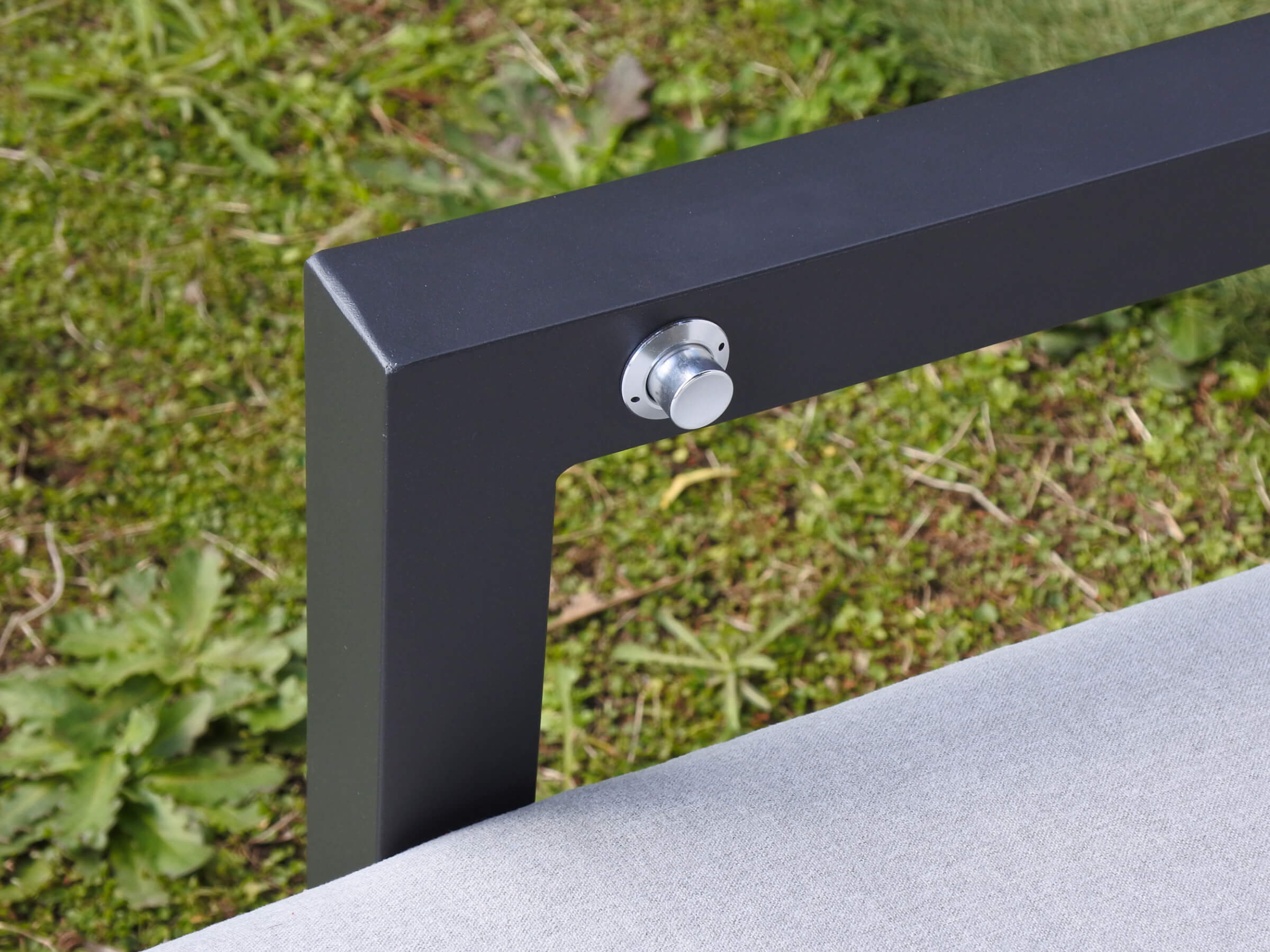 LETTINO ALLUMINIO RECLINABILE GREY