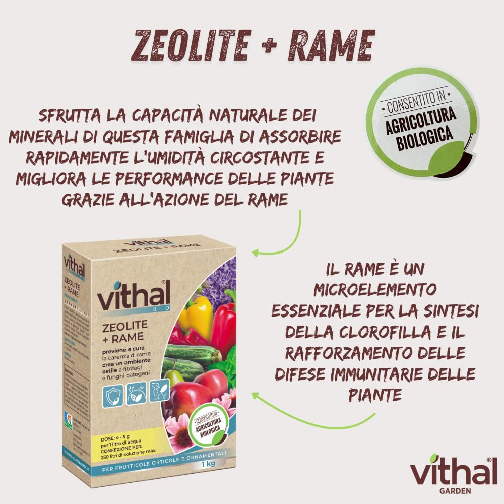 CONCIME BIO ZEOLITE+RAME KG.1