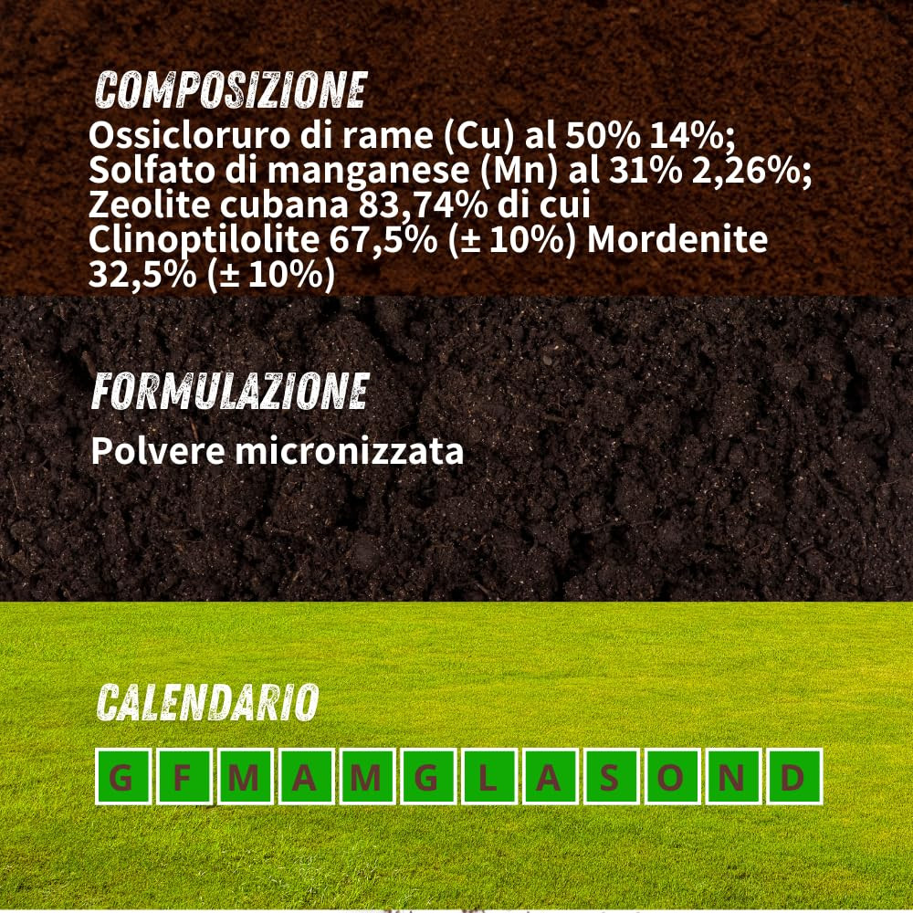 CONCIME BIO ZEOLITE+RAME KG.1