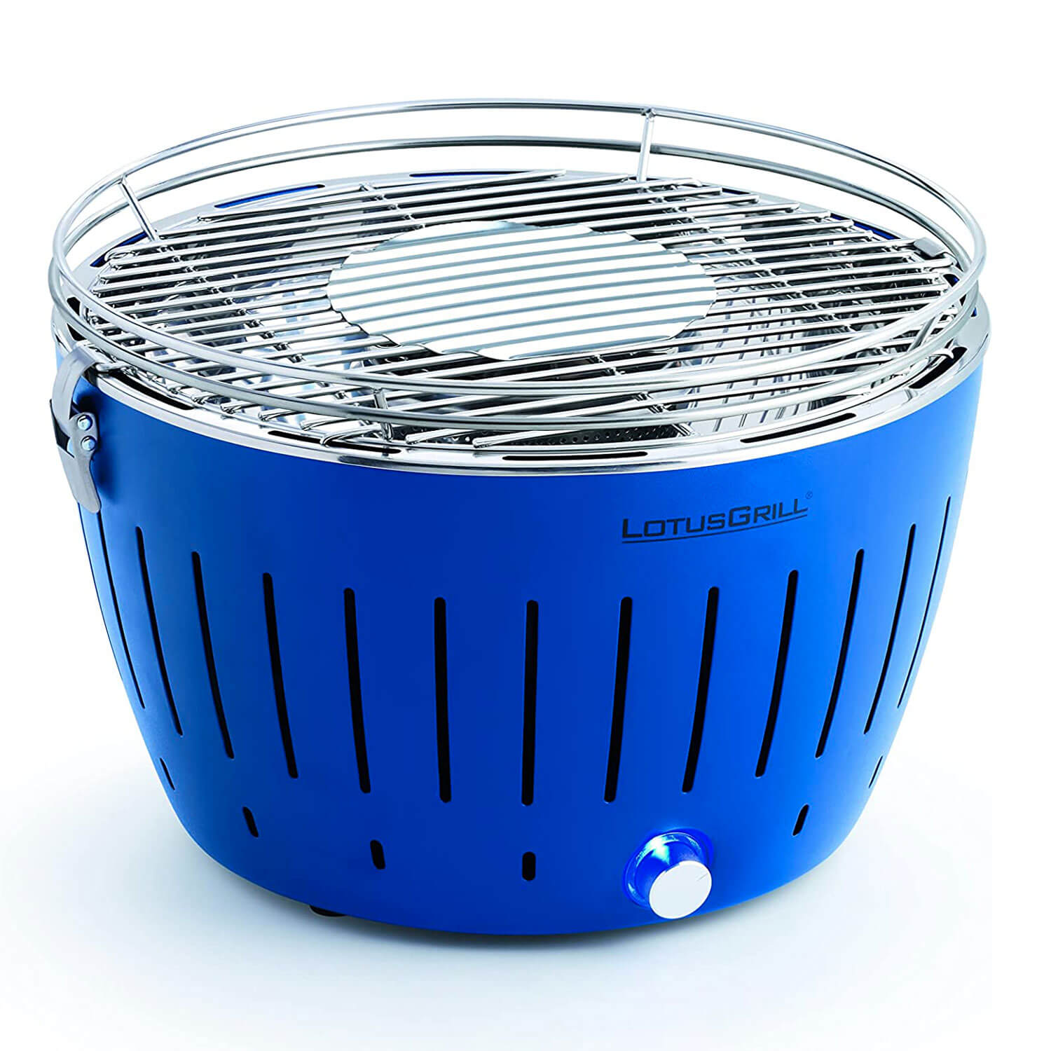 GRILL BARBECUE PORTATILE PER ESTERNO BLU